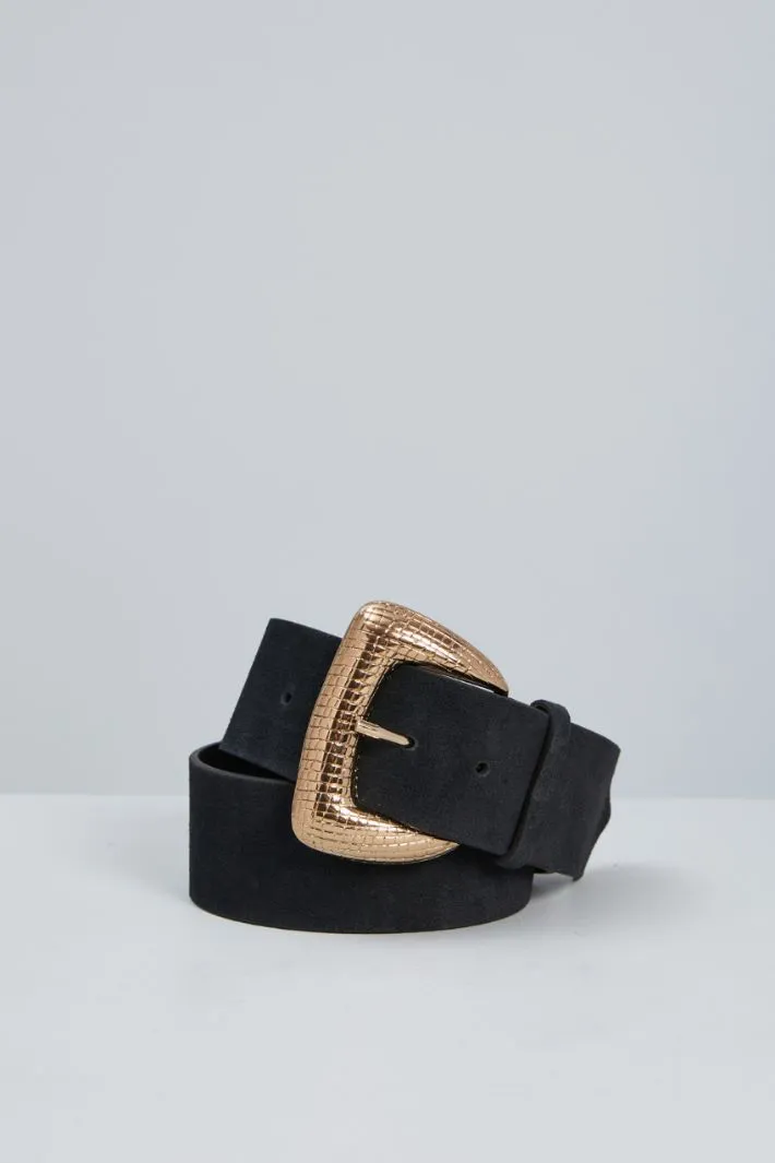 Cintura in suede