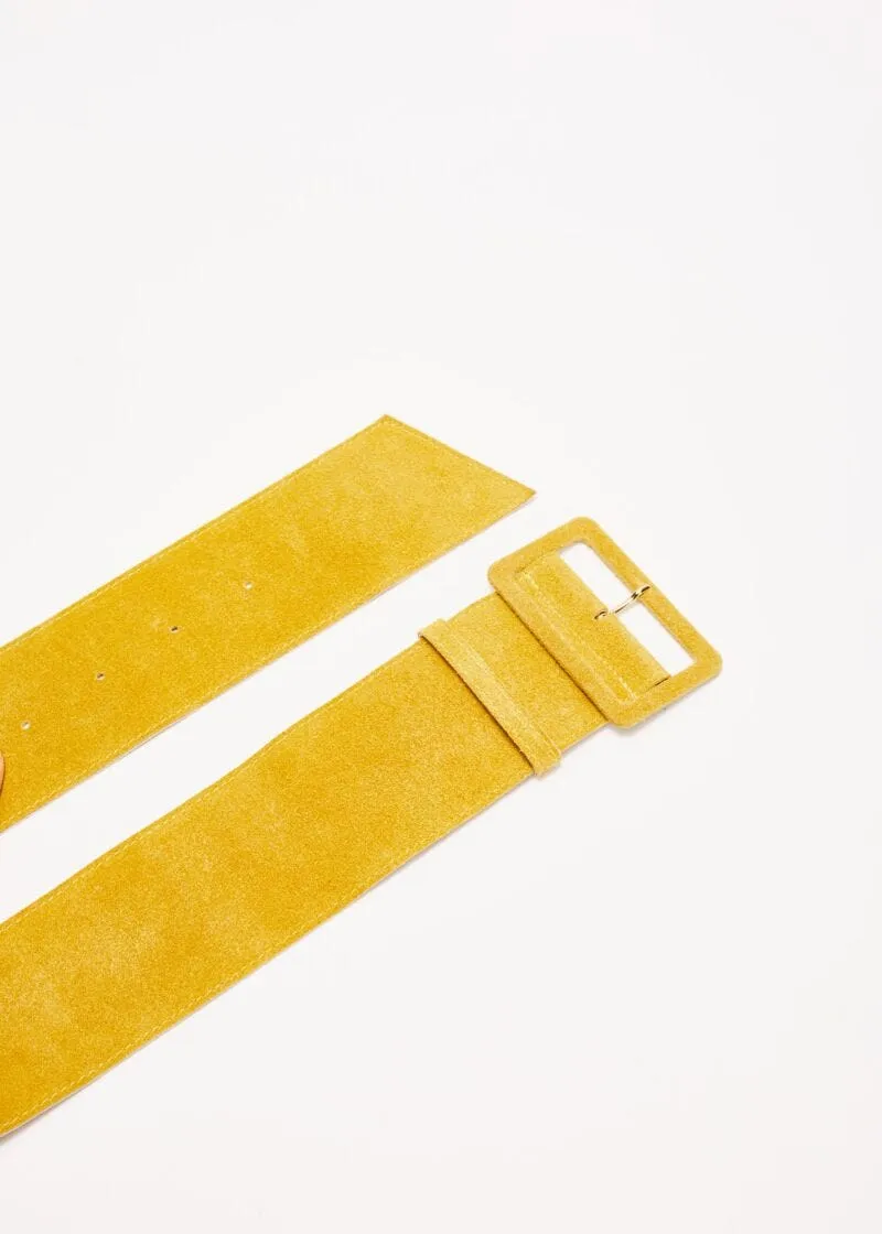 Cintura larga in suede