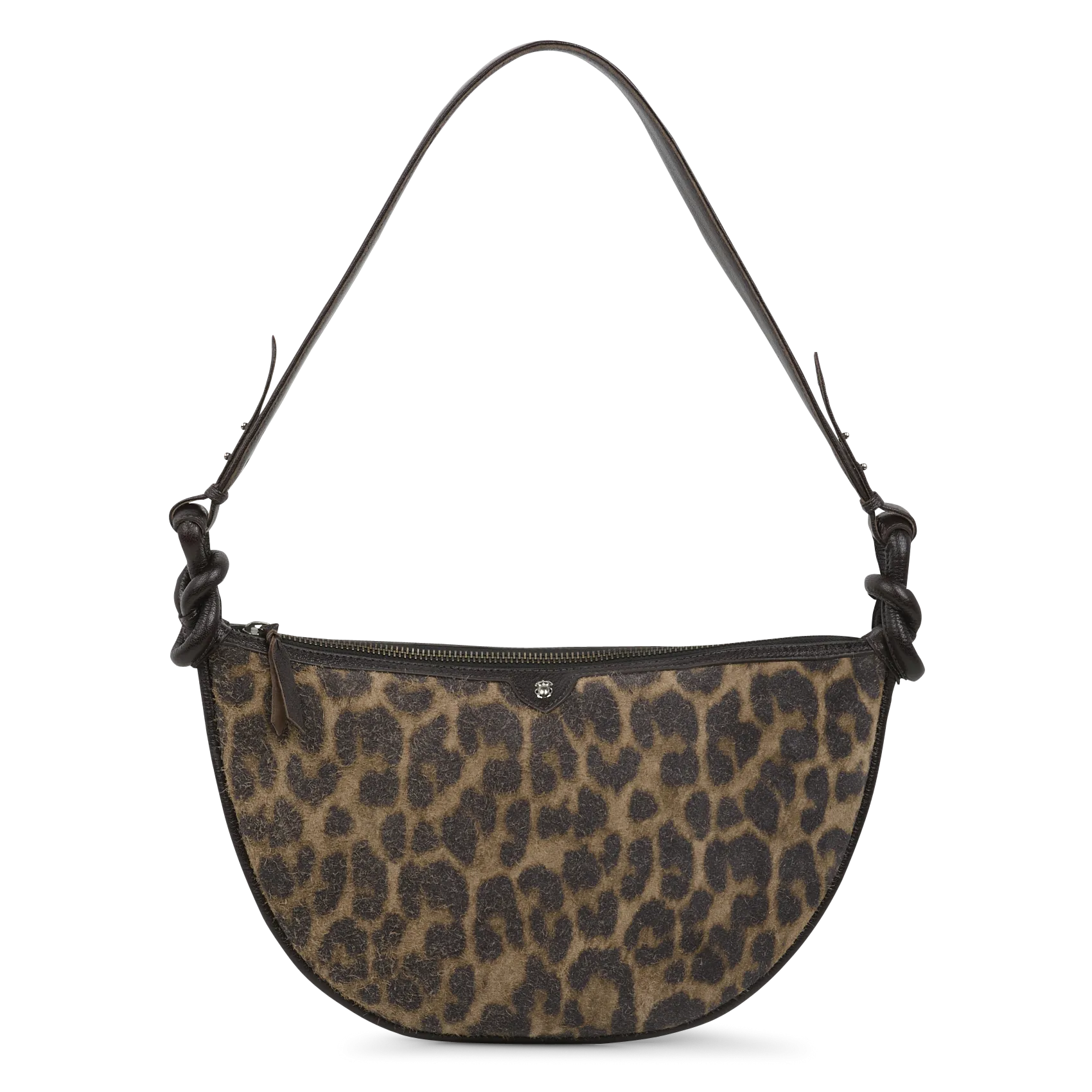  CLARIS VIROT   CHRIS - Borsa a spalla in pelle | Marrone