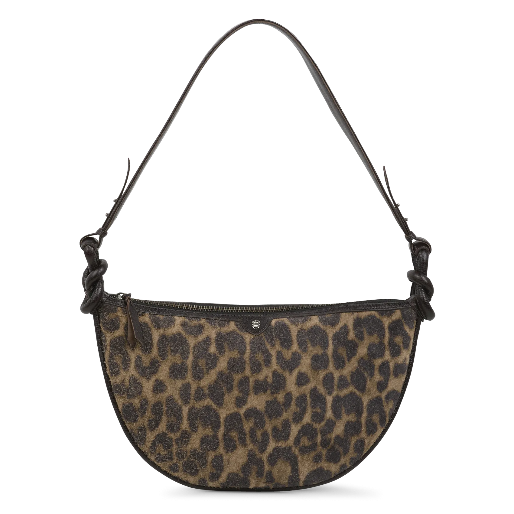  CLARIS VIROT   CHRIS - Borsa a spalla in pelle | Marrone