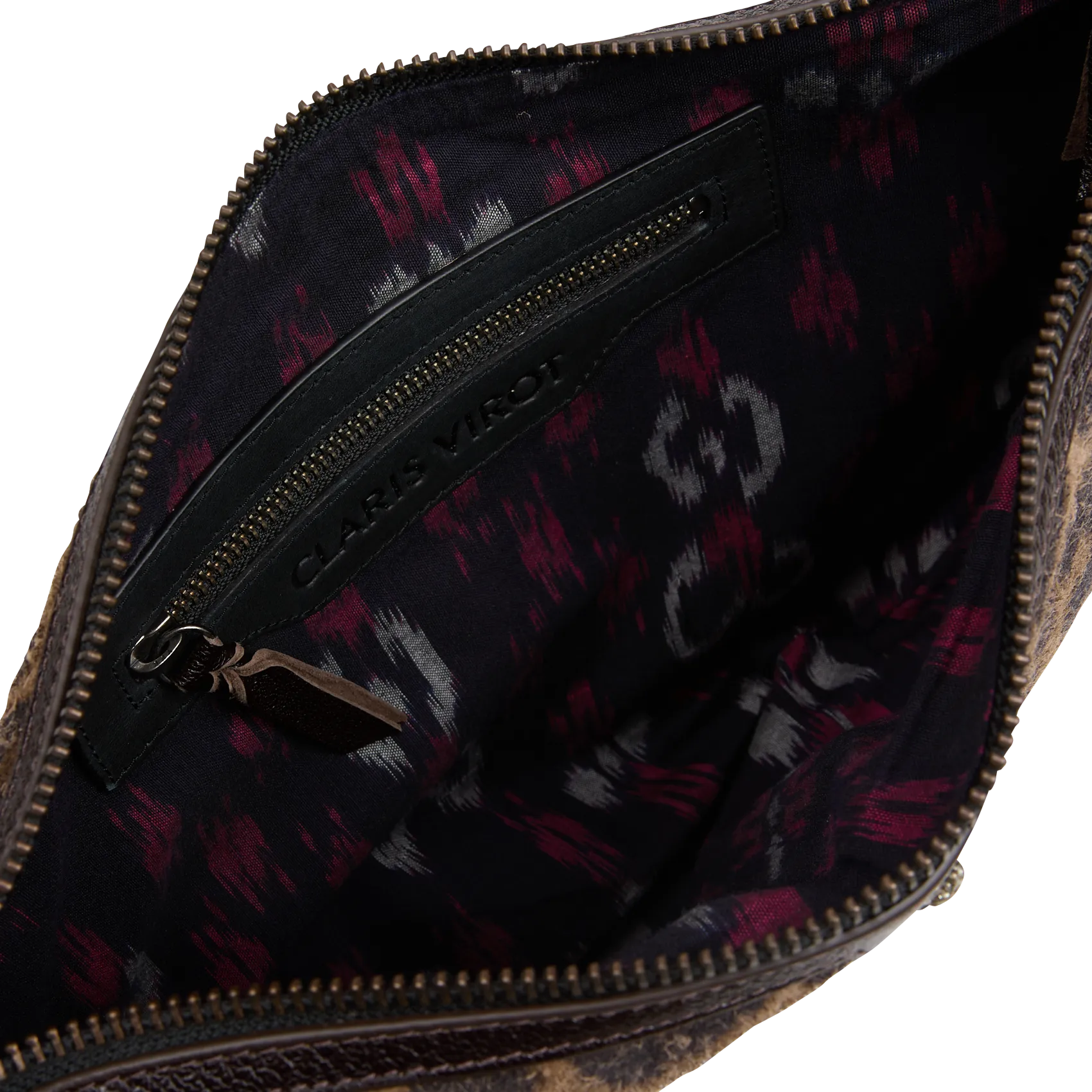  CLARIS VIROT   CHRIS - Borsa a spalla in pelle | Marrone