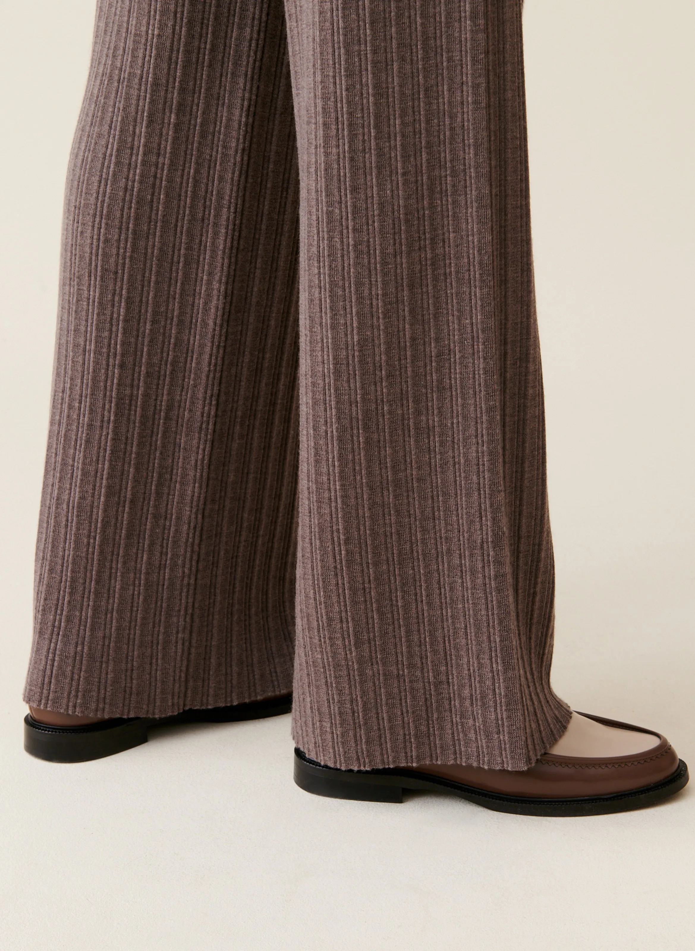  CLAUDIE PIERLOT   Pantaloni in lana | Marrone