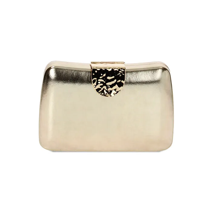 Clutch oro laminato