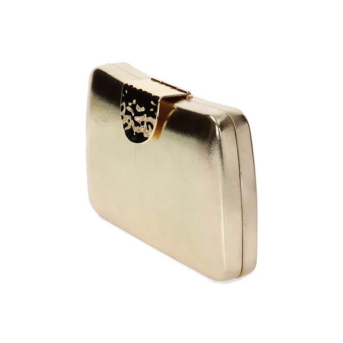 Clutch oro laminato