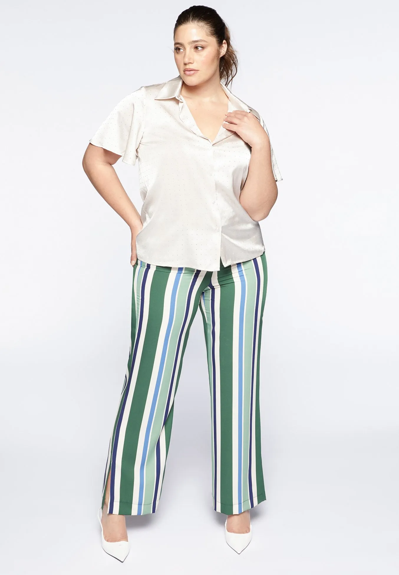 CON MICRO BORCHIE - Camicia