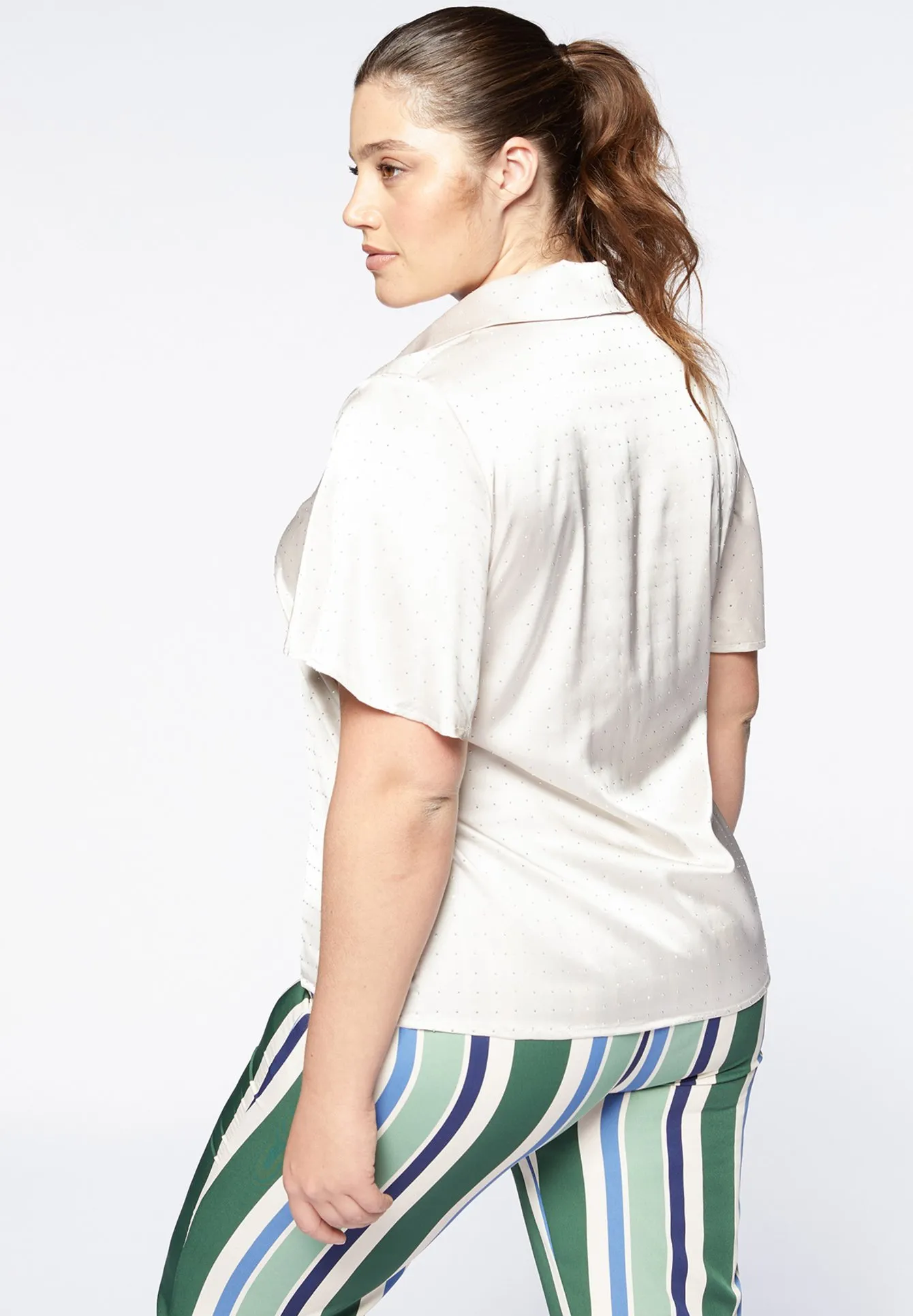 CON MICRO BORCHIE - Camicia