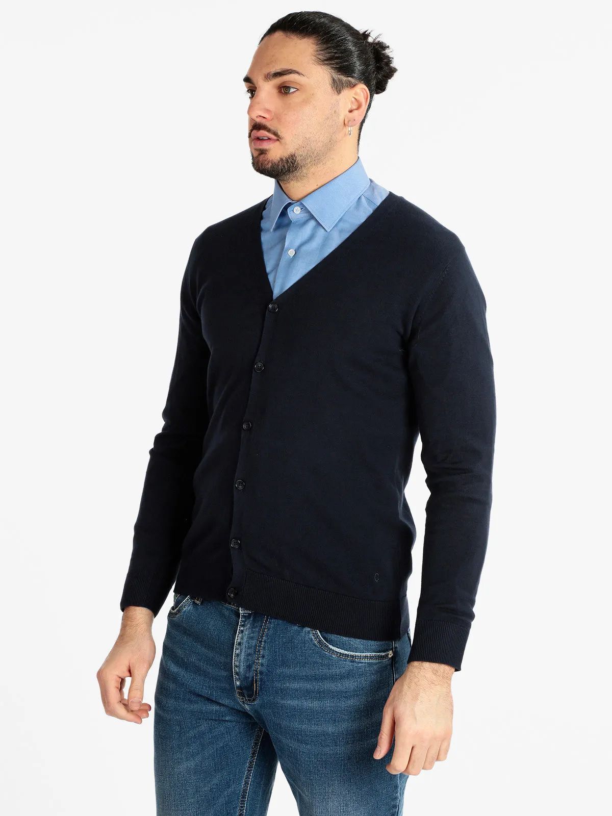 Coveri Collection Gilet homme à boutons