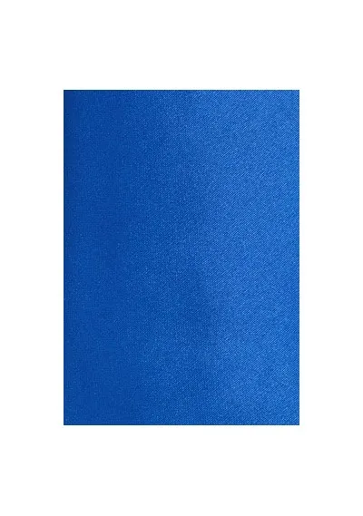 Cravatta a clip microfibra blu regale