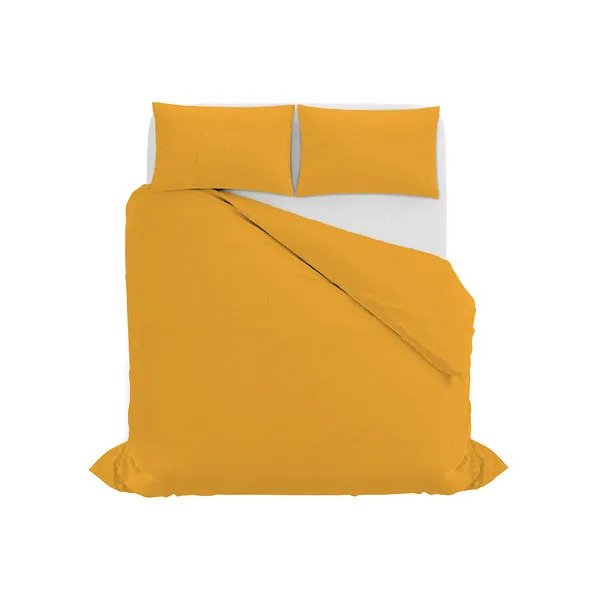 DATEX Parure copripiumino linea Elegant matrimoniale, giallo