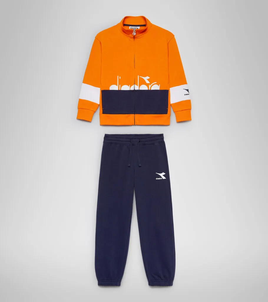 Diadora Tuta JB.TRACKSUIT HD FZ HOOPLA FW21 (Orange)