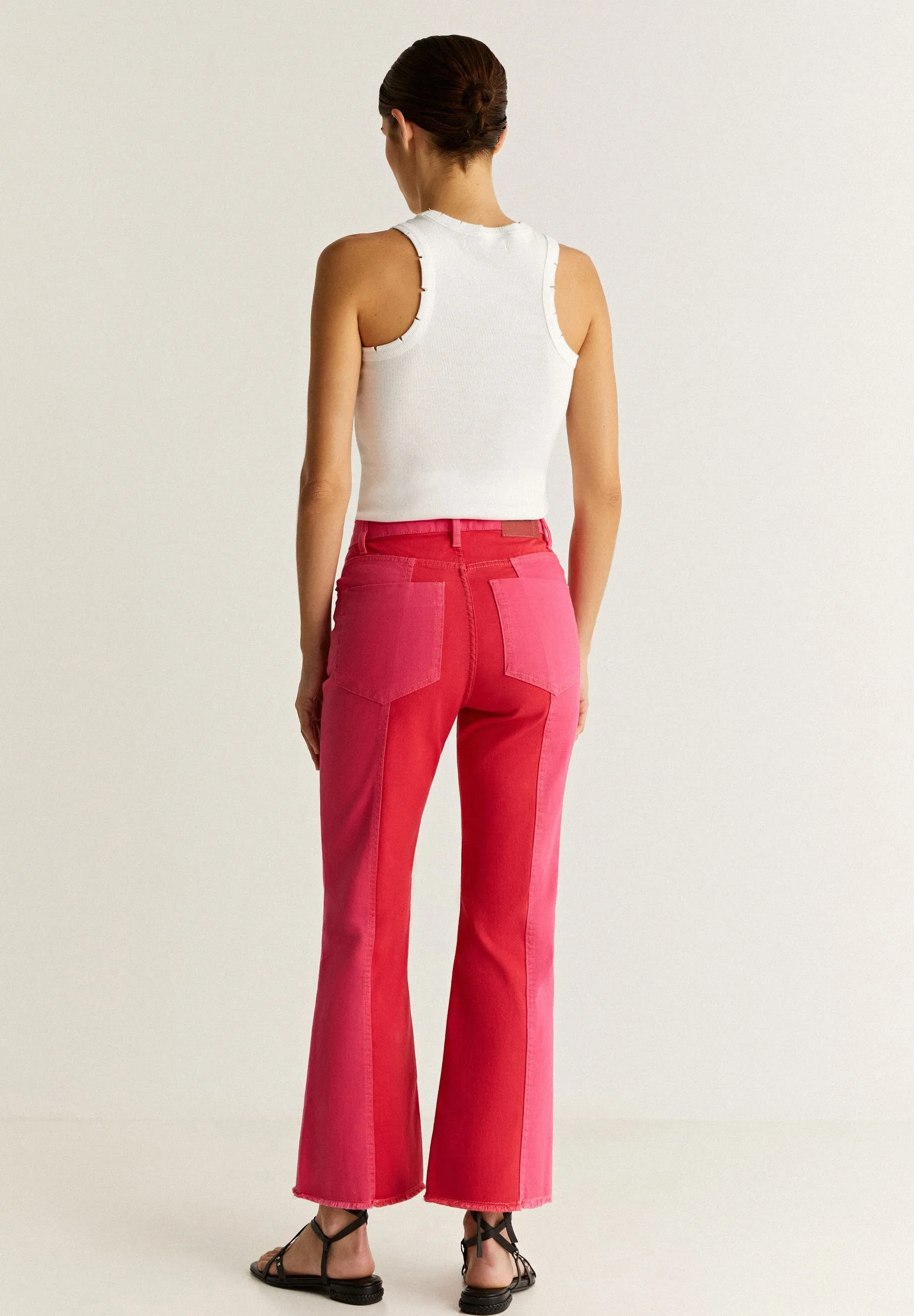 DOUBLE - Jeans a zampa