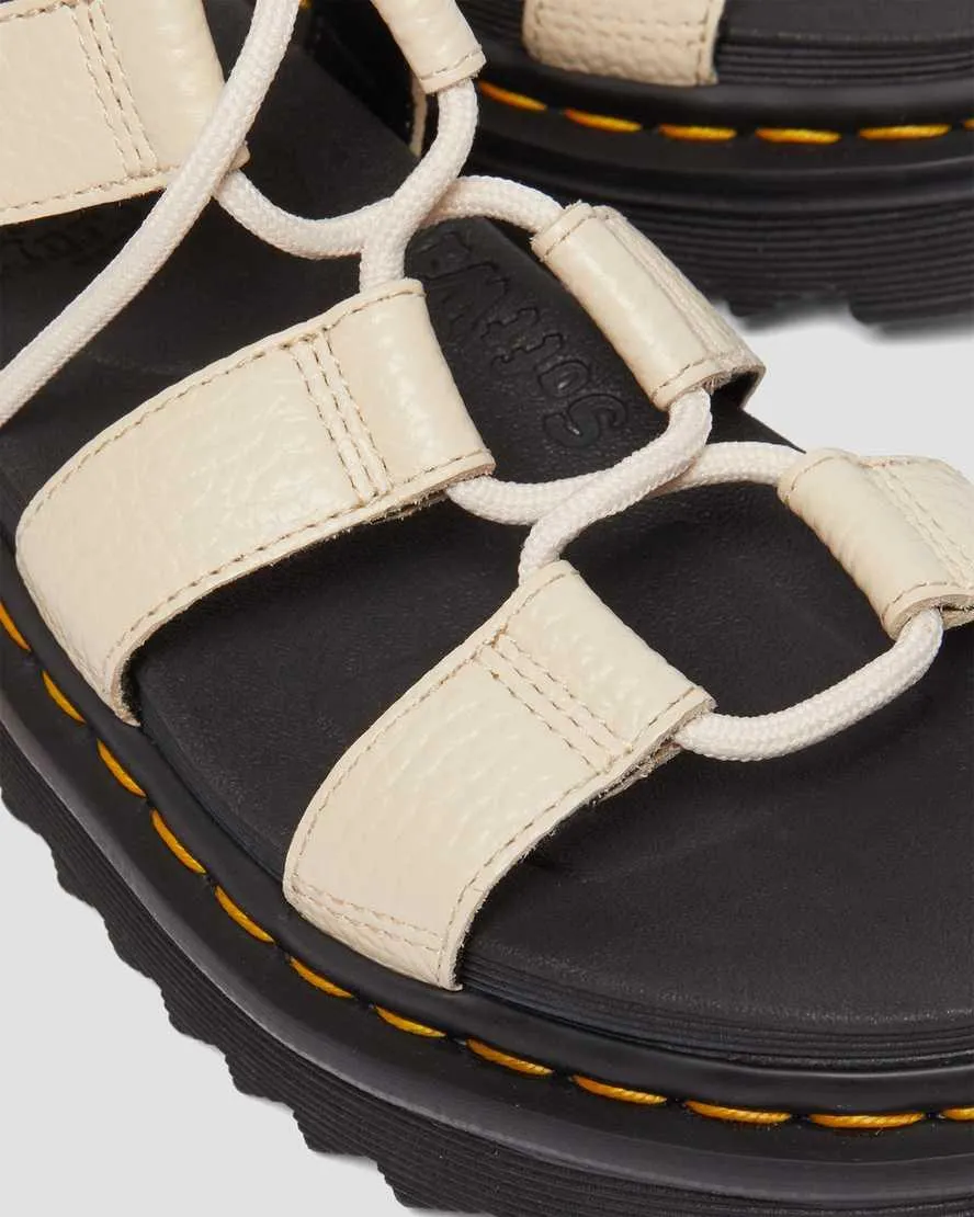 Dr. Martens  ---------    ------------Dr.martens scarpe aperte* w nartilla leather