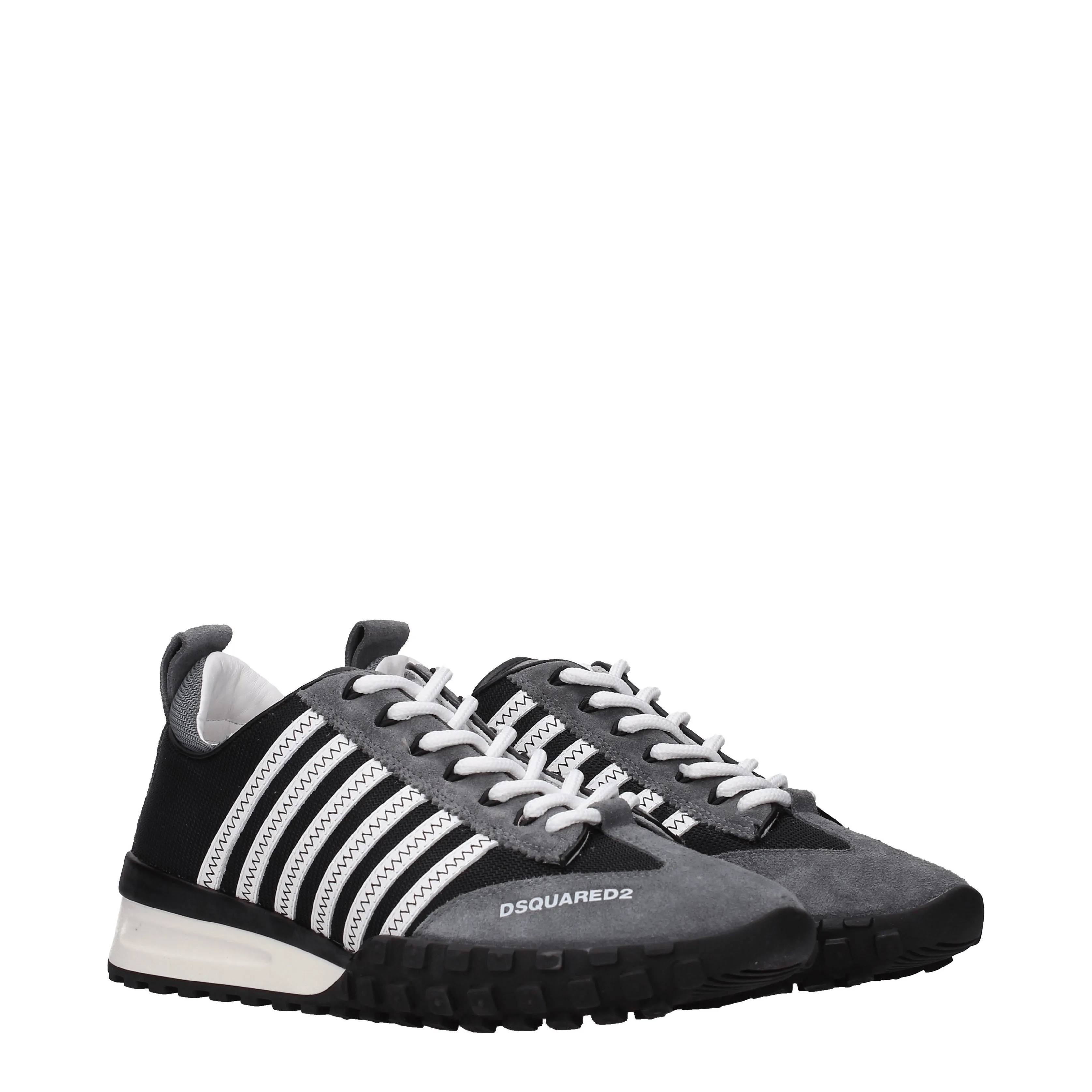 Dsquared2 Sneakers Legend Uomo Camoscio Grigio/Grigio Scuro