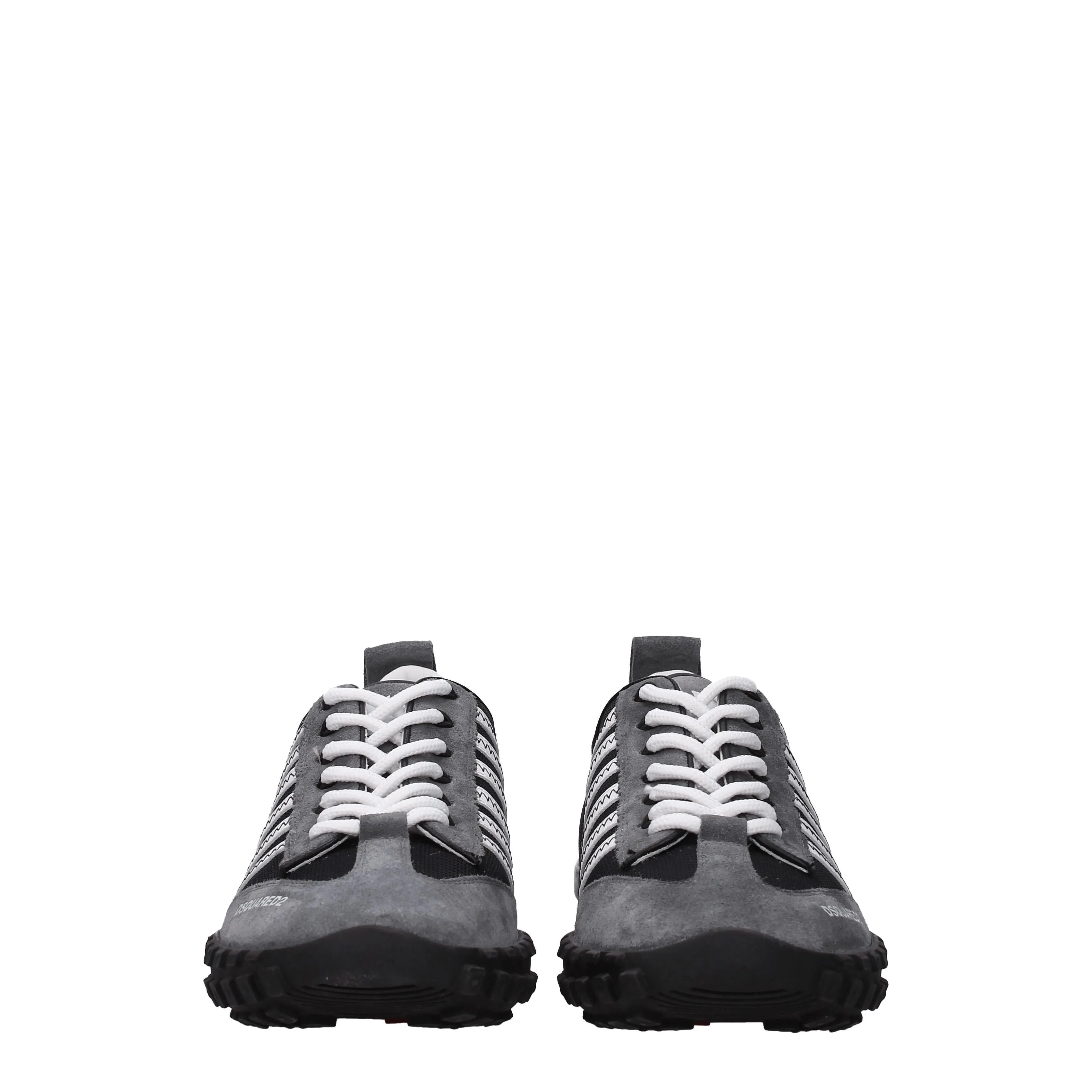 Dsquared2 Sneakers Legend Uomo Camoscio Grigio/Grigio Scuro