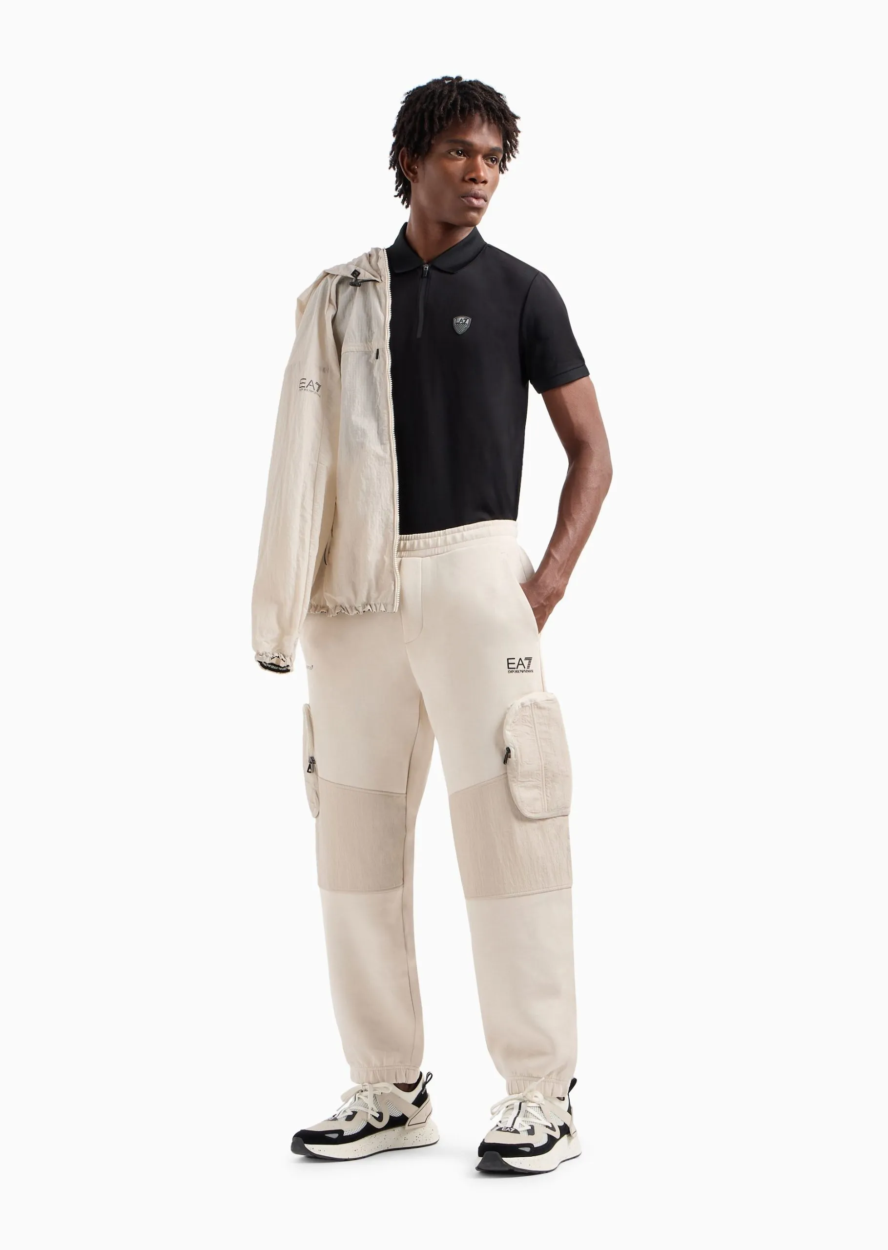 EA7 – POLO PREMIUM IN MISTO VISCOSA STRETCH