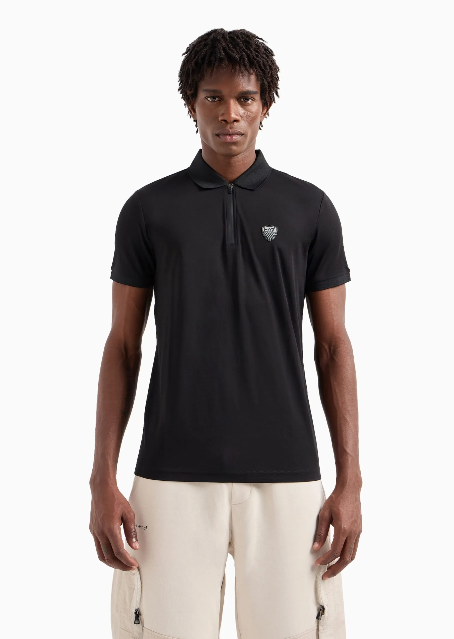 EA7 – POLO PREMIUM IN MISTO VISCOSA STRETCH