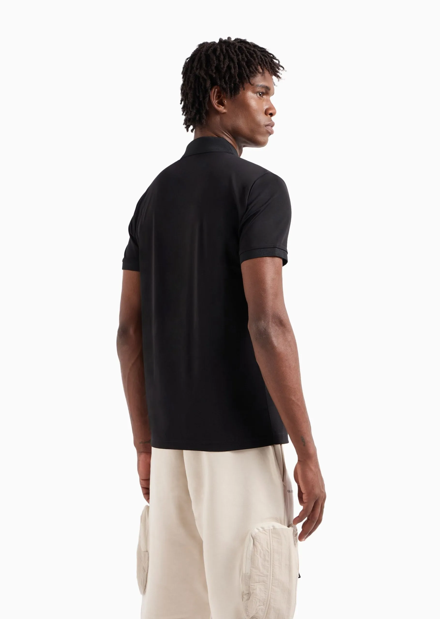 EA7 – POLO PREMIUM IN MISTO VISCOSA STRETCH
