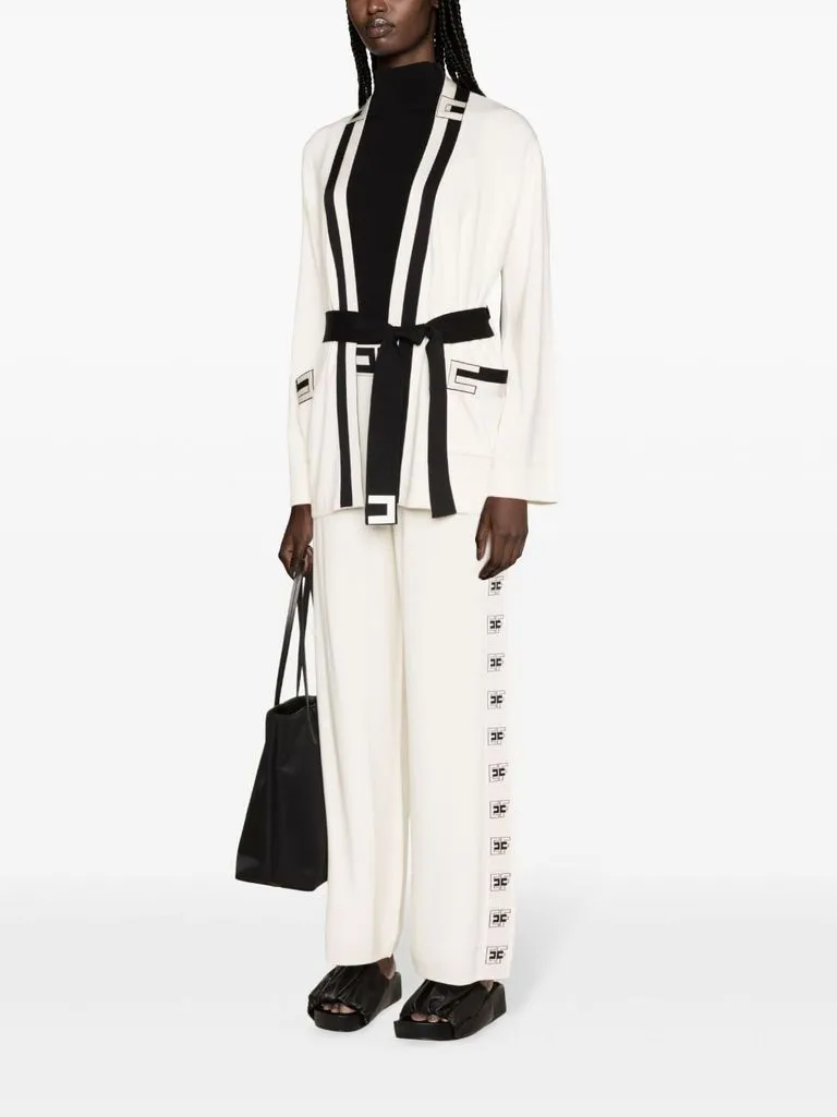 elisabetta franchi Cardigan con cintura