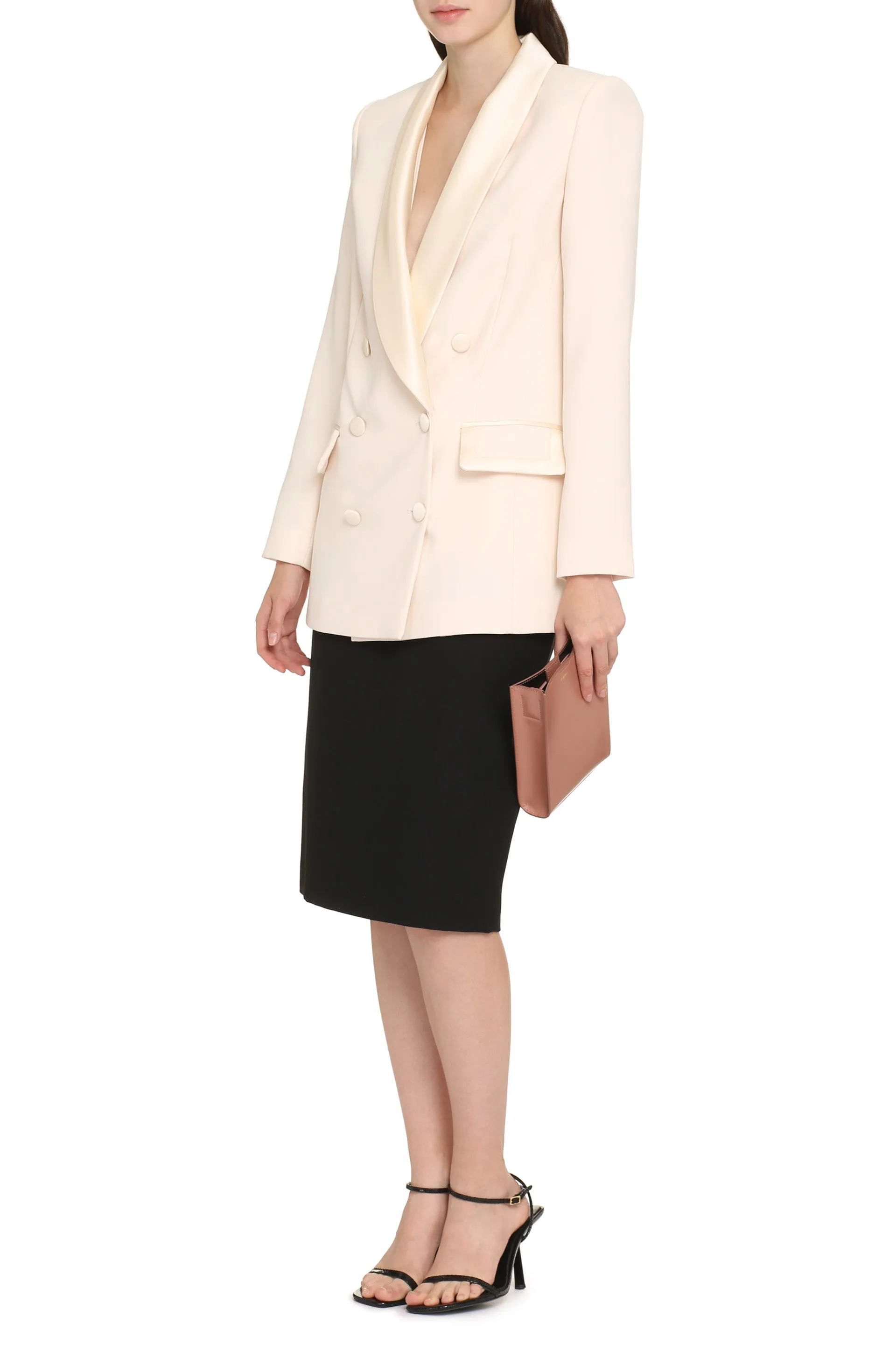 Elisabetta Franchi Giacca in crêpe de chine