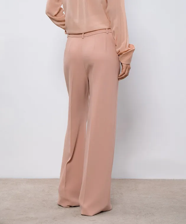 Ermanno Scervino Pantaloni a zampa beige D456P727ILM