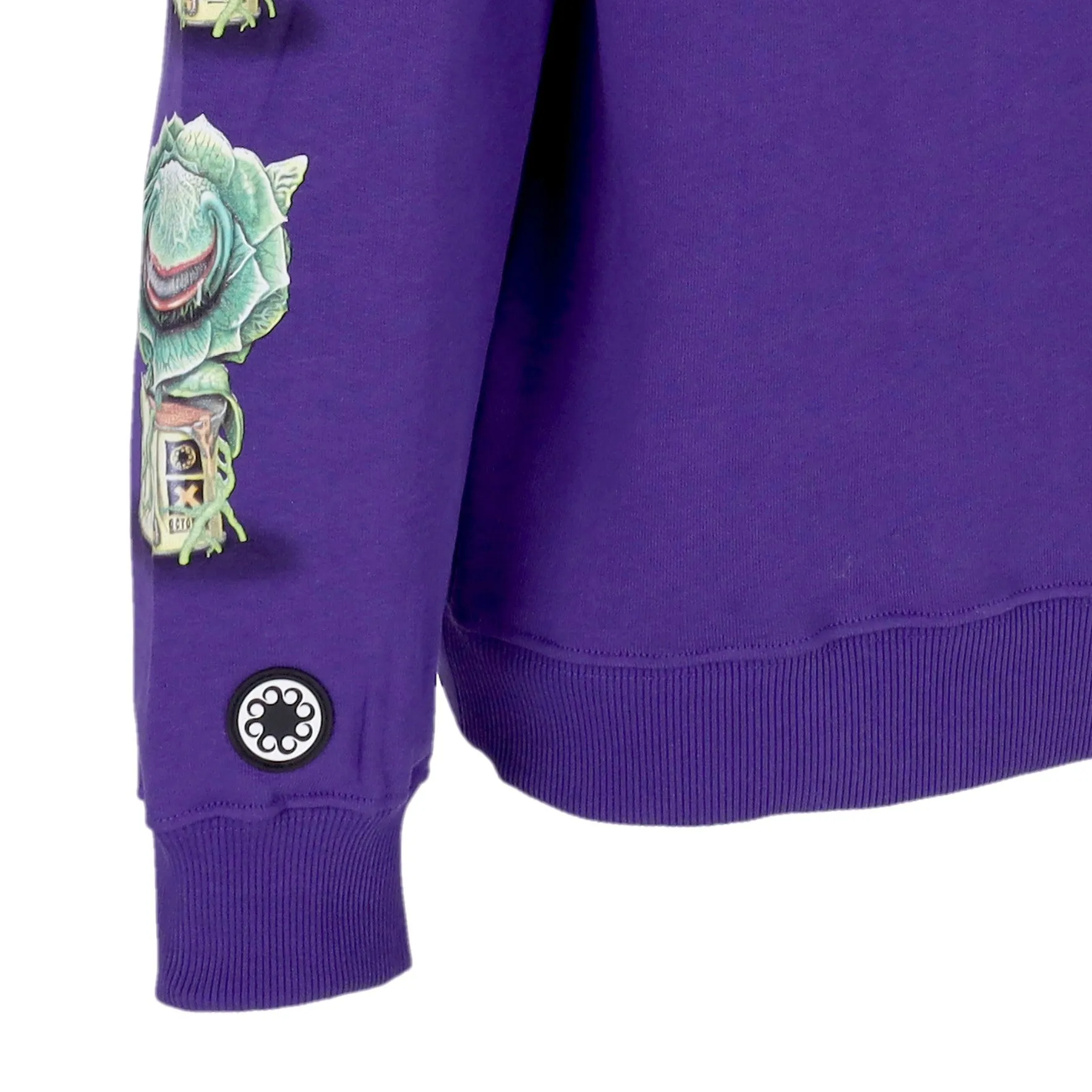 Felpa Cappuccio Uomo Feed Me Hoodie Purple