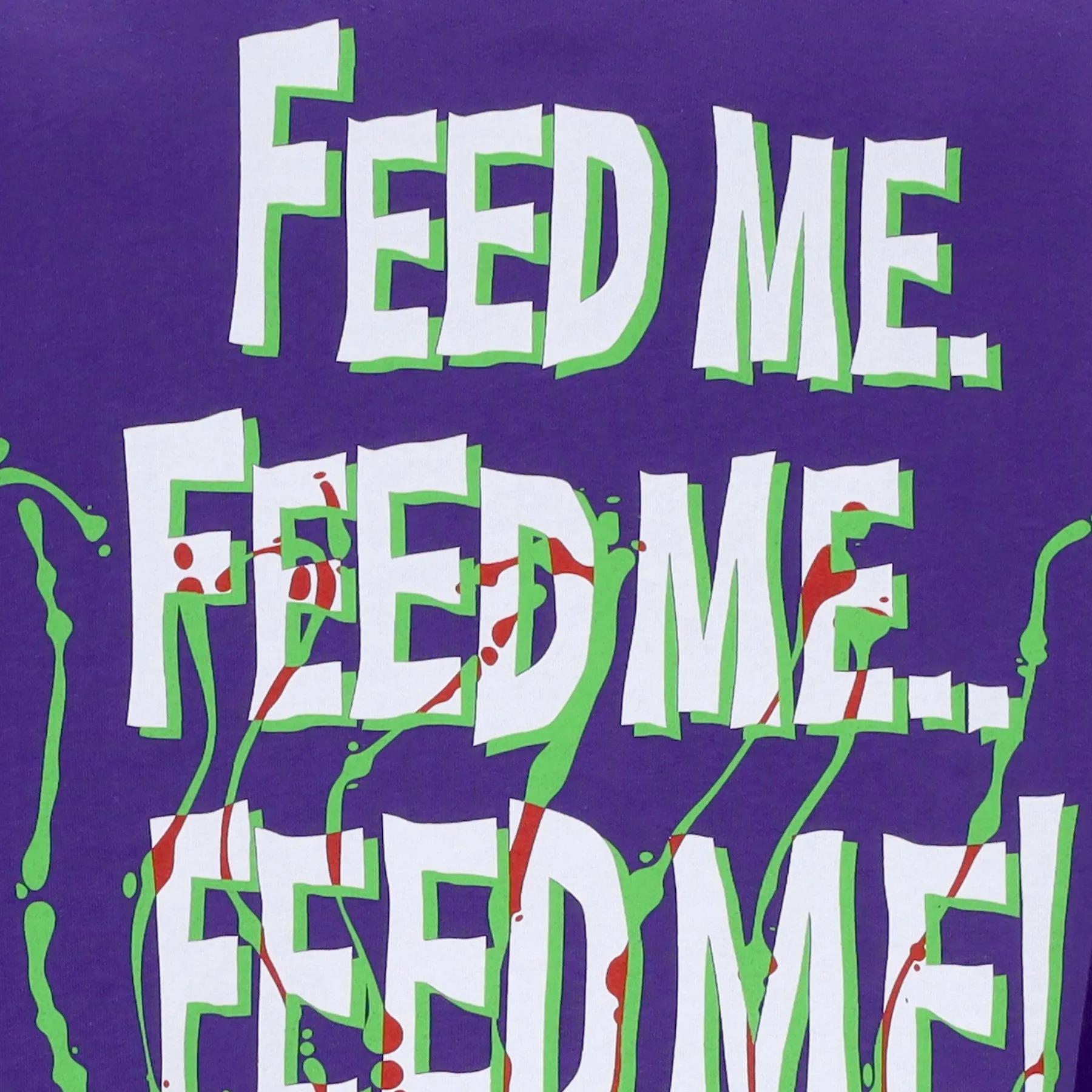 Felpa Cappuccio Uomo Feed Me Hoodie Purple