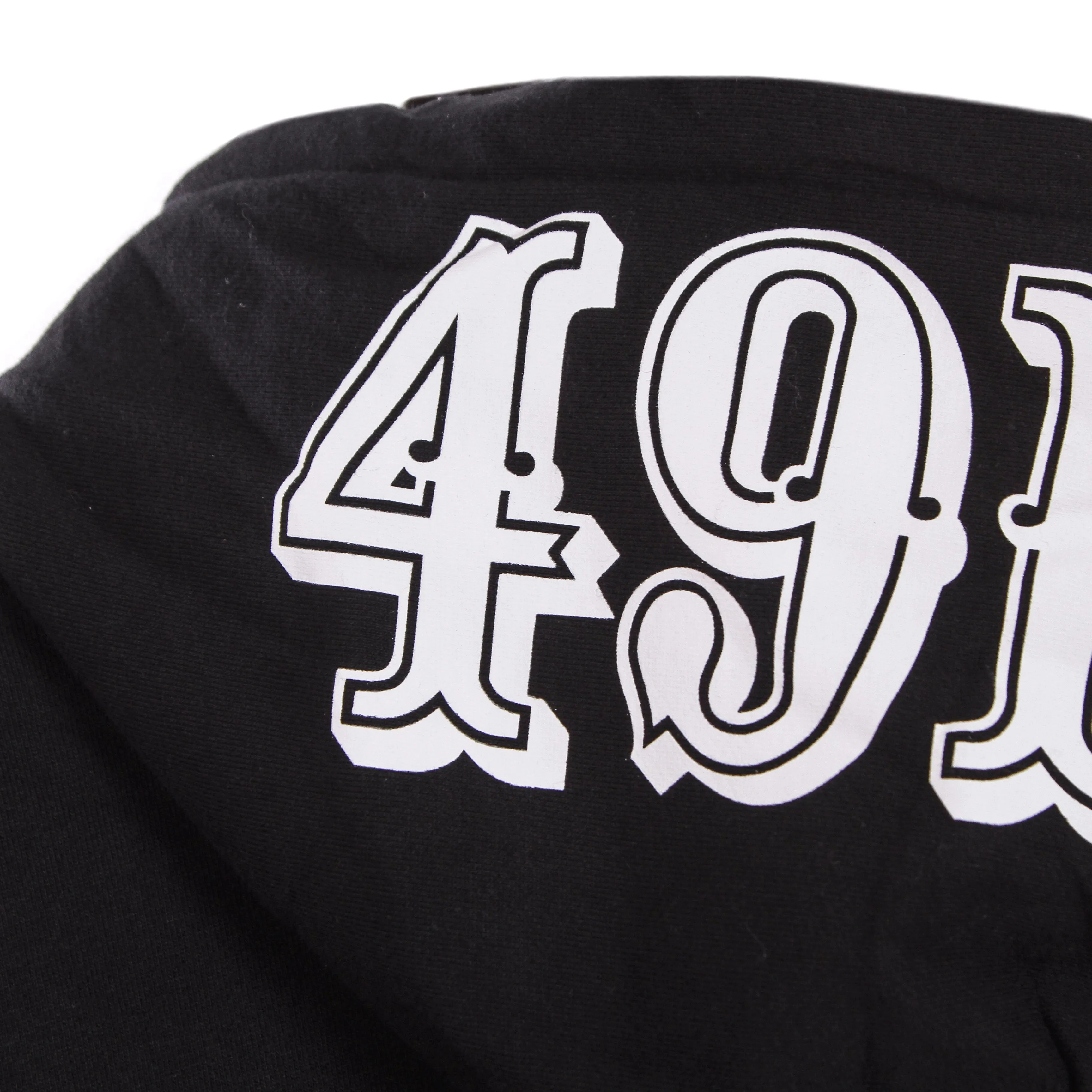 Felpa Cappuccio Uomo Nfl Big Face 3.0 Hoodie Saf49e Black