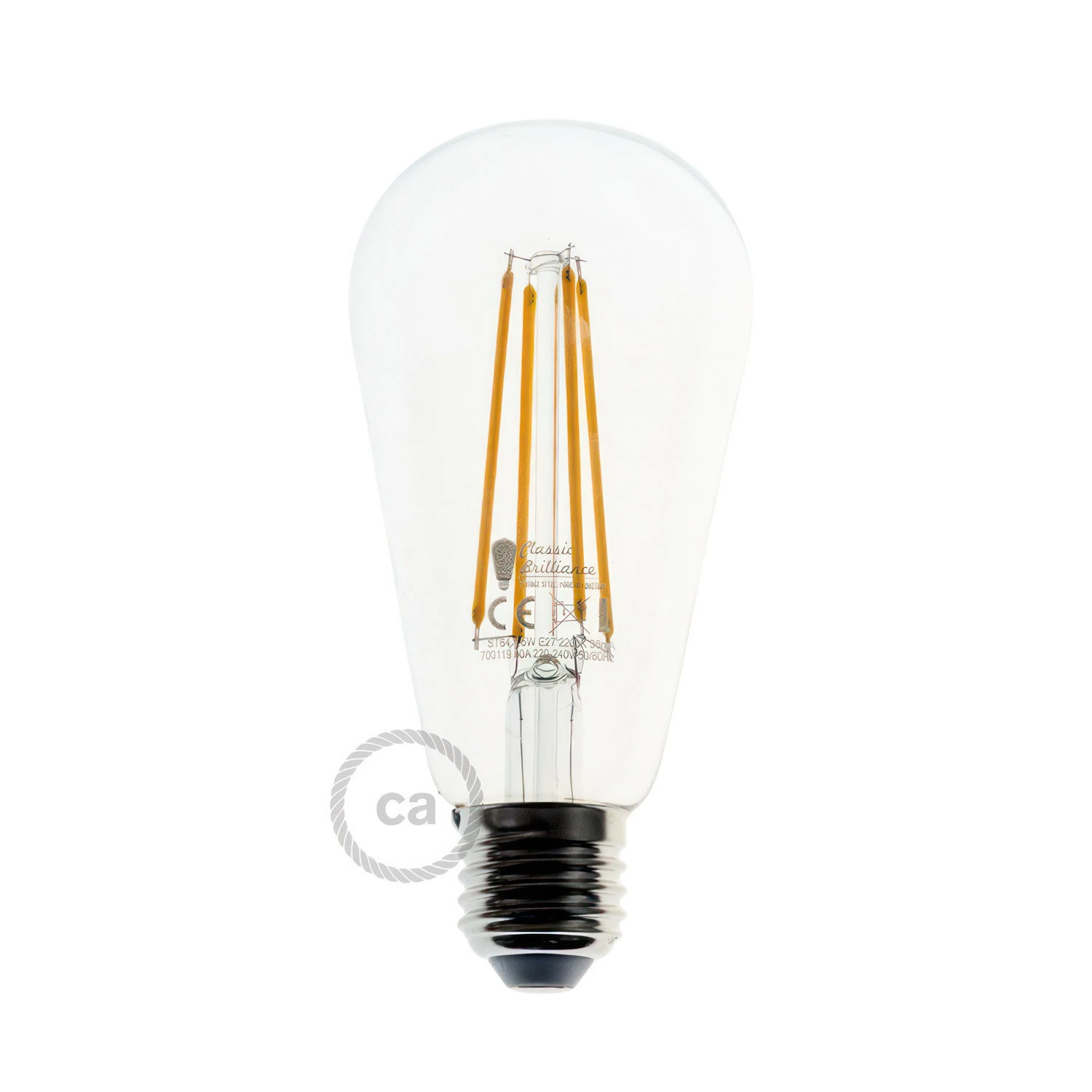 Fermaluce EIVA con estensione a L, paralume Swing e portalampada IP65 waterproof