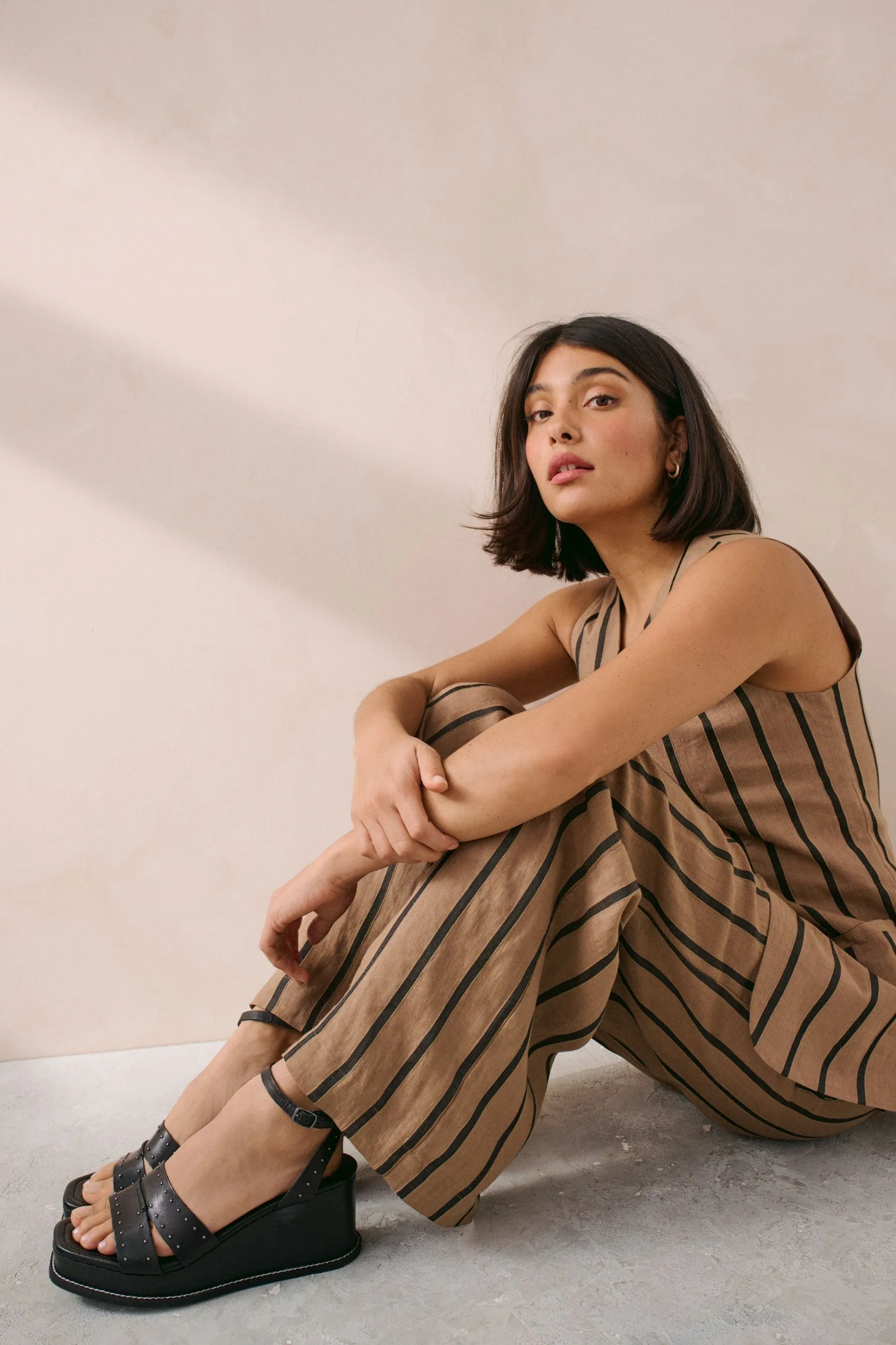Forever Comfort - Zeppe in pelle con borchie