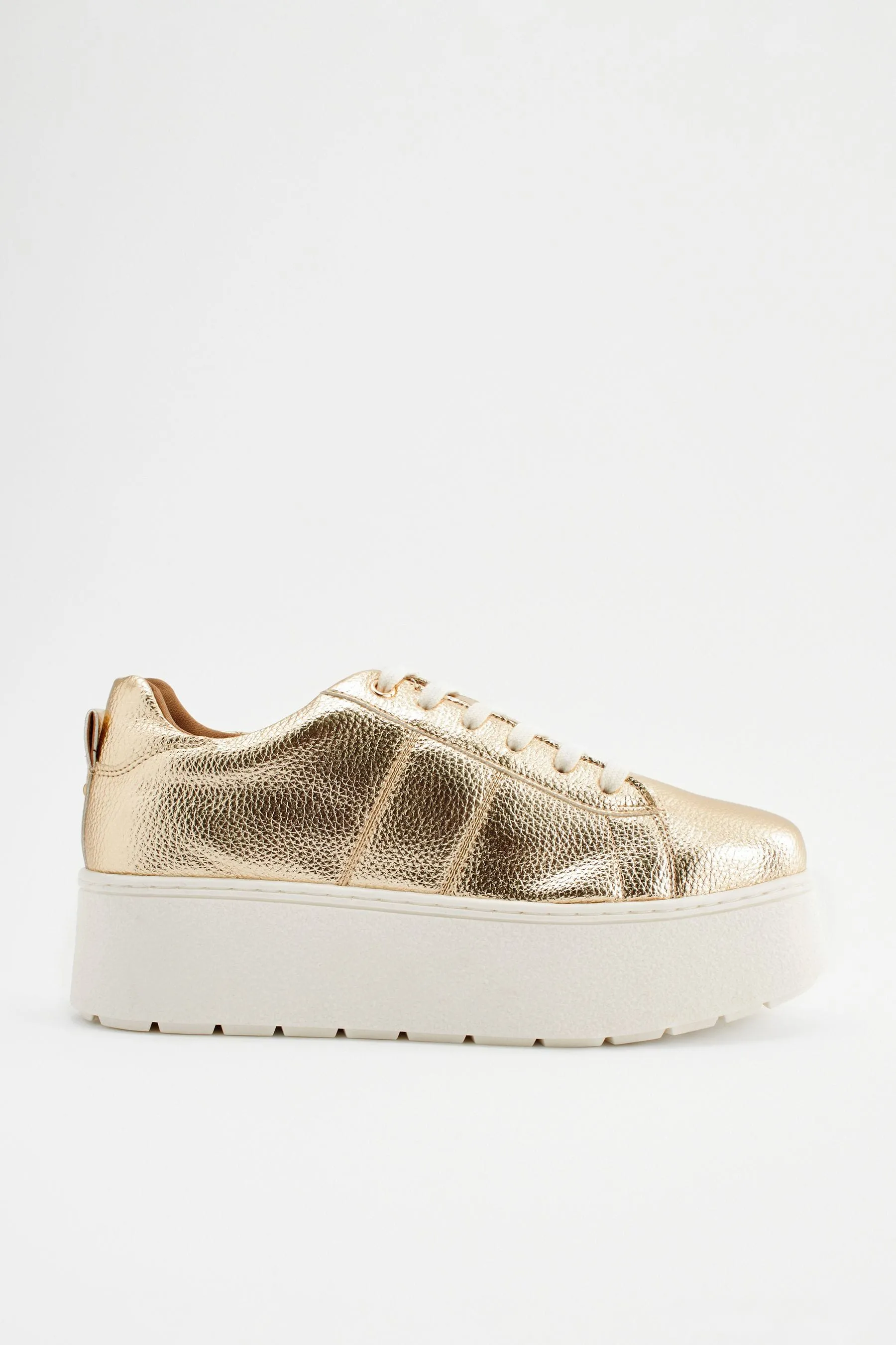 Forever Comfort® - Scarpe da ginnastica stringate con suola spessa