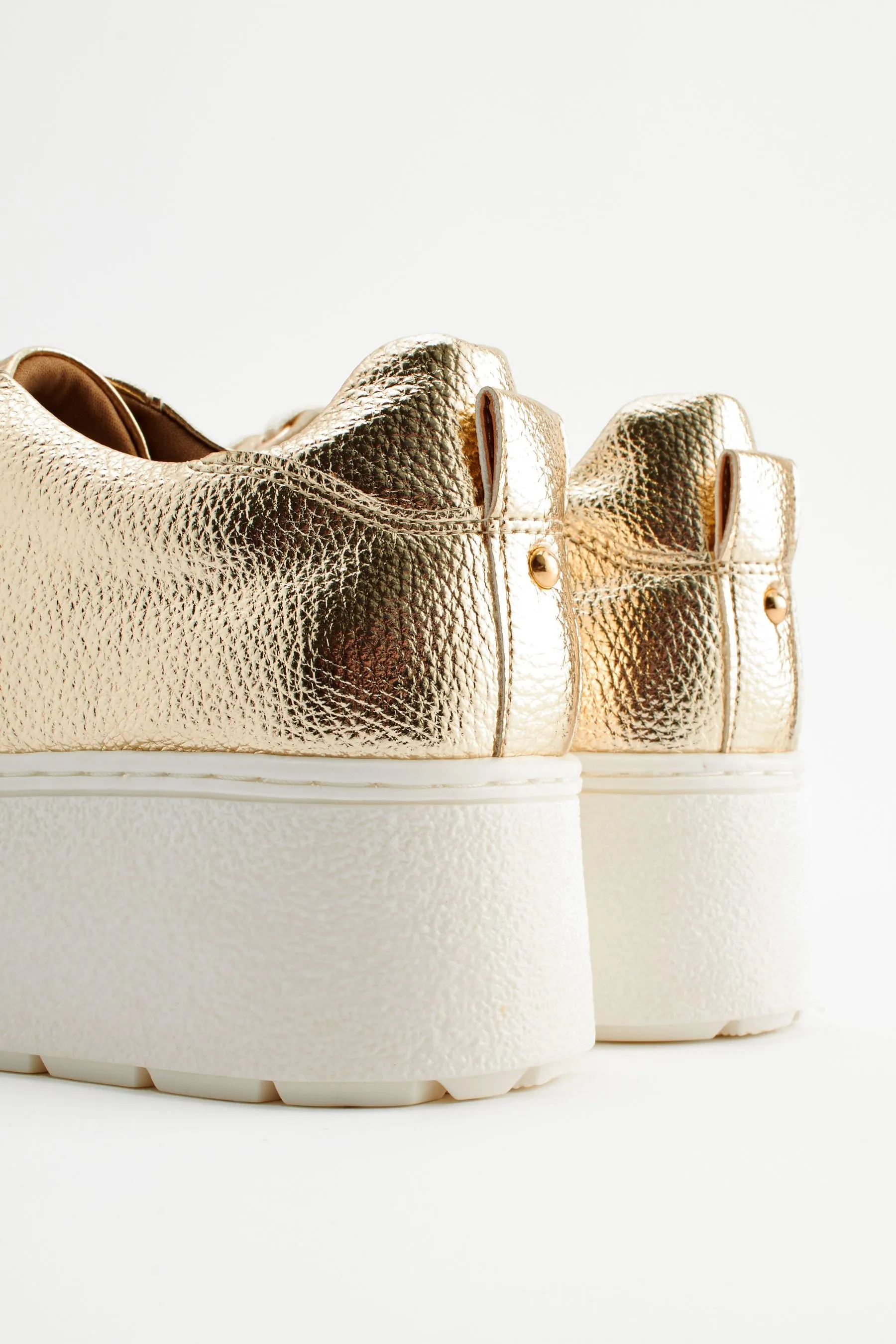 Forever Comfort® - Scarpe da ginnastica stringate con suola spessa