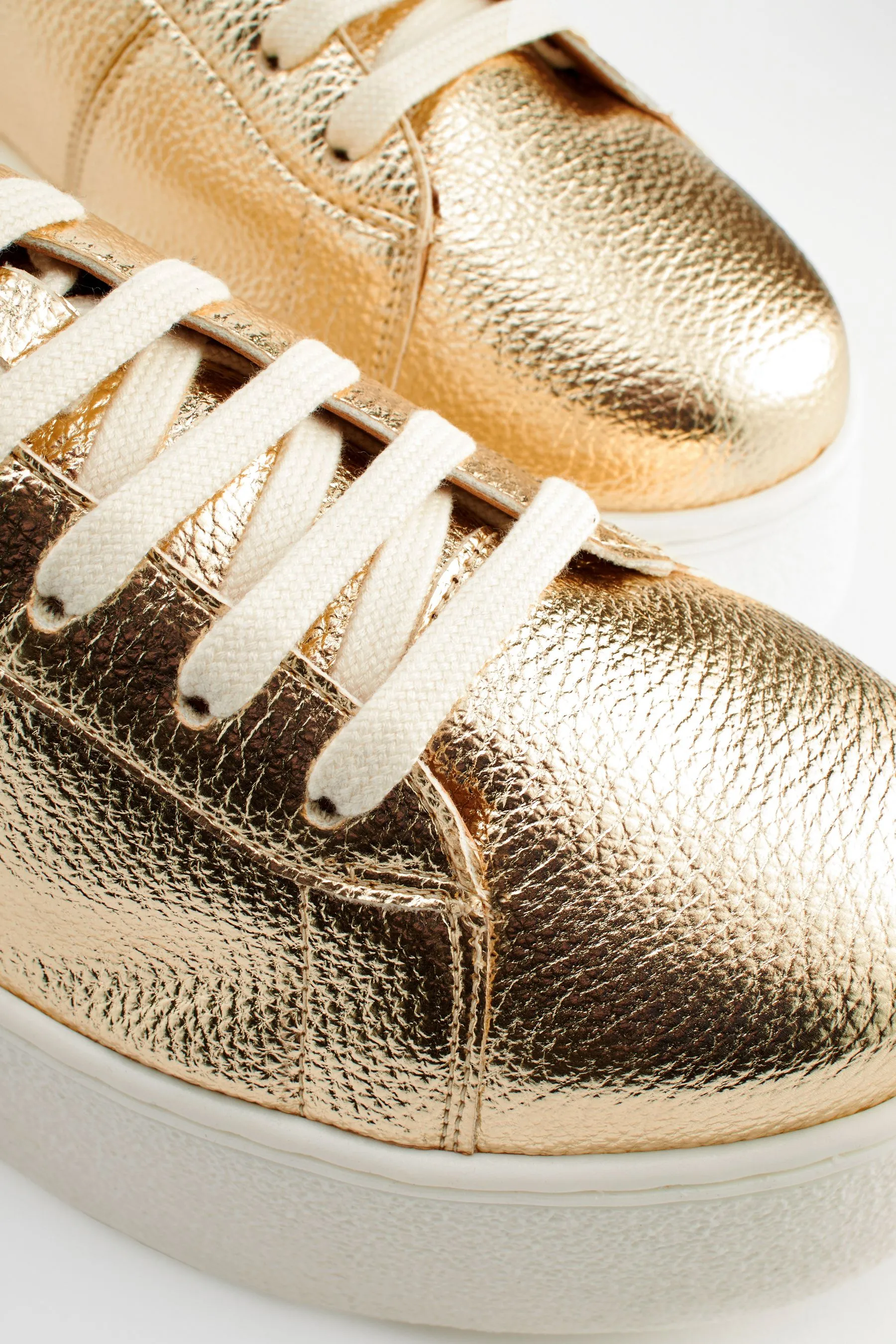 Forever Comfort® - Scarpe da ginnastica stringate con suola spessa