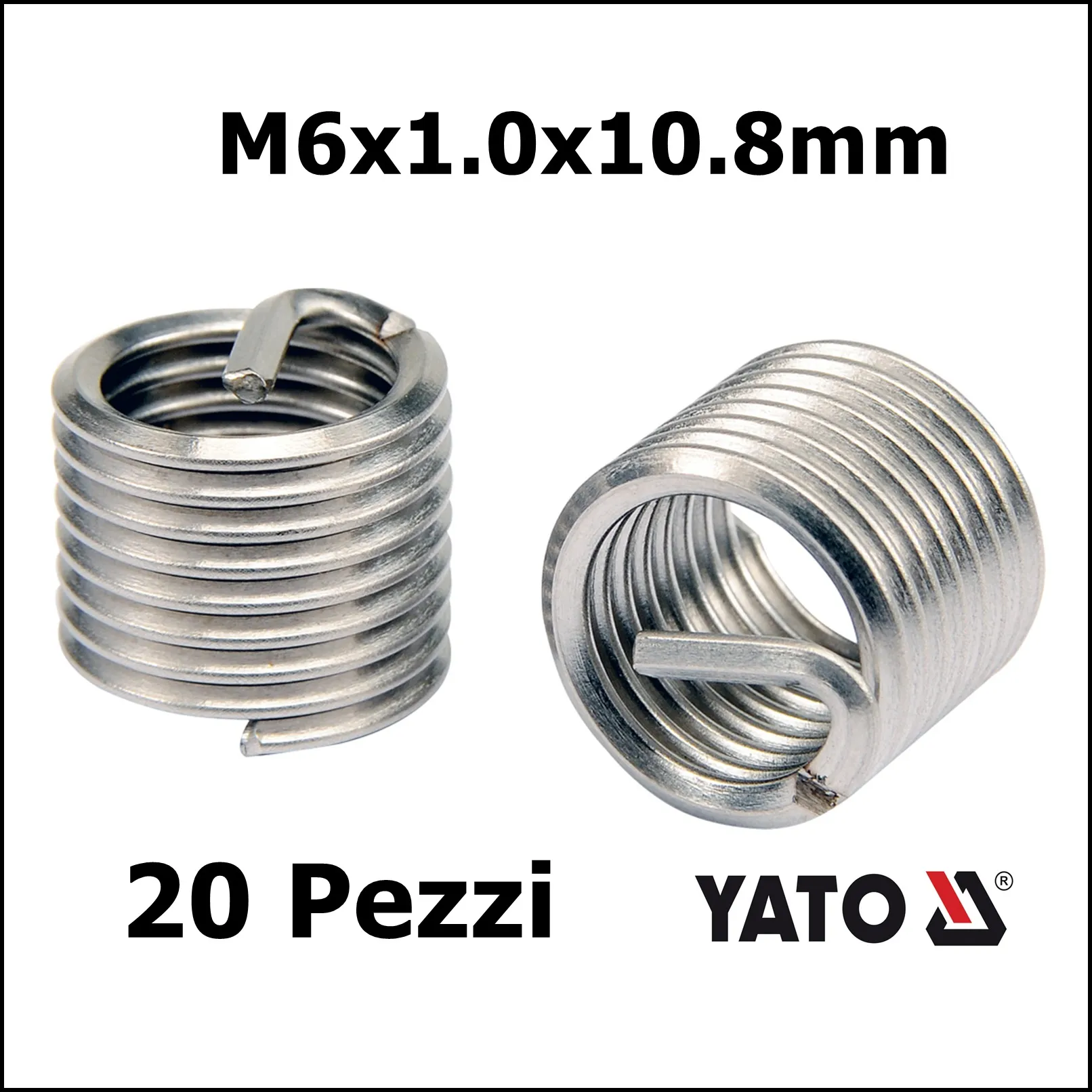 G. FILETTI RIPORTATI 20 PEZZI M6x1.0x10.8mm 