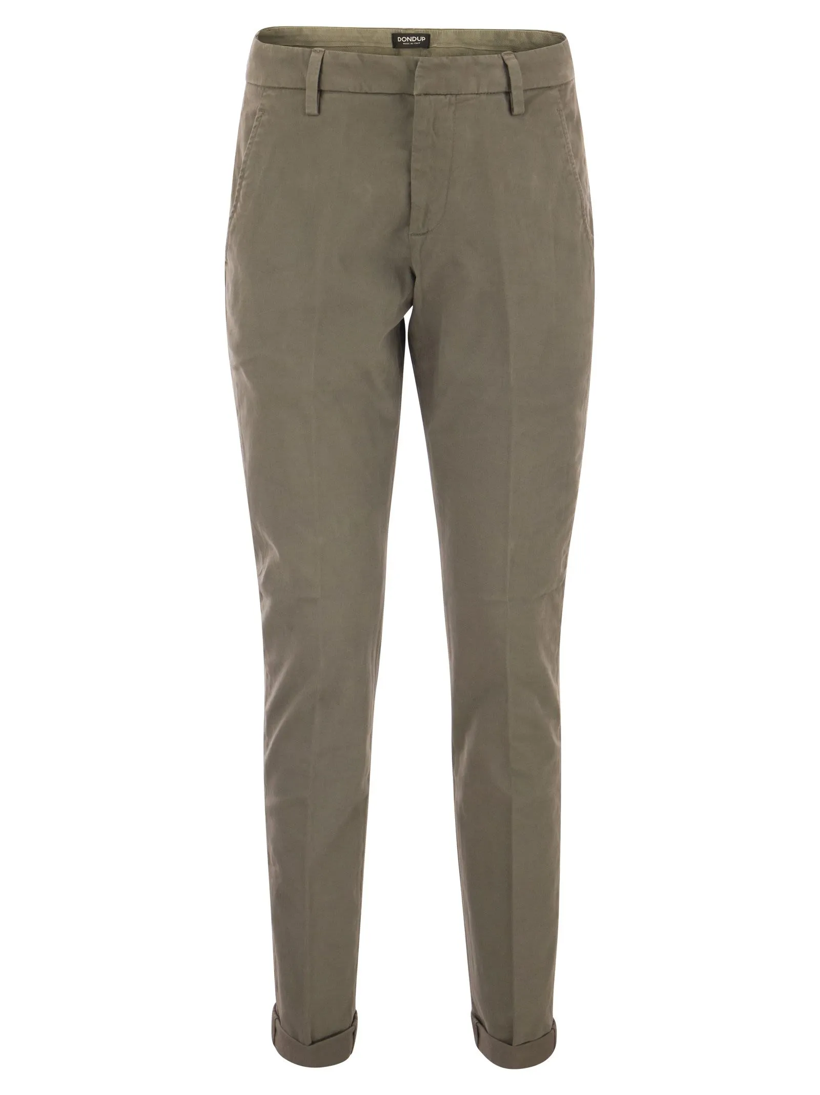 GAUBERT – Pantaloni slim-fit in gabardina