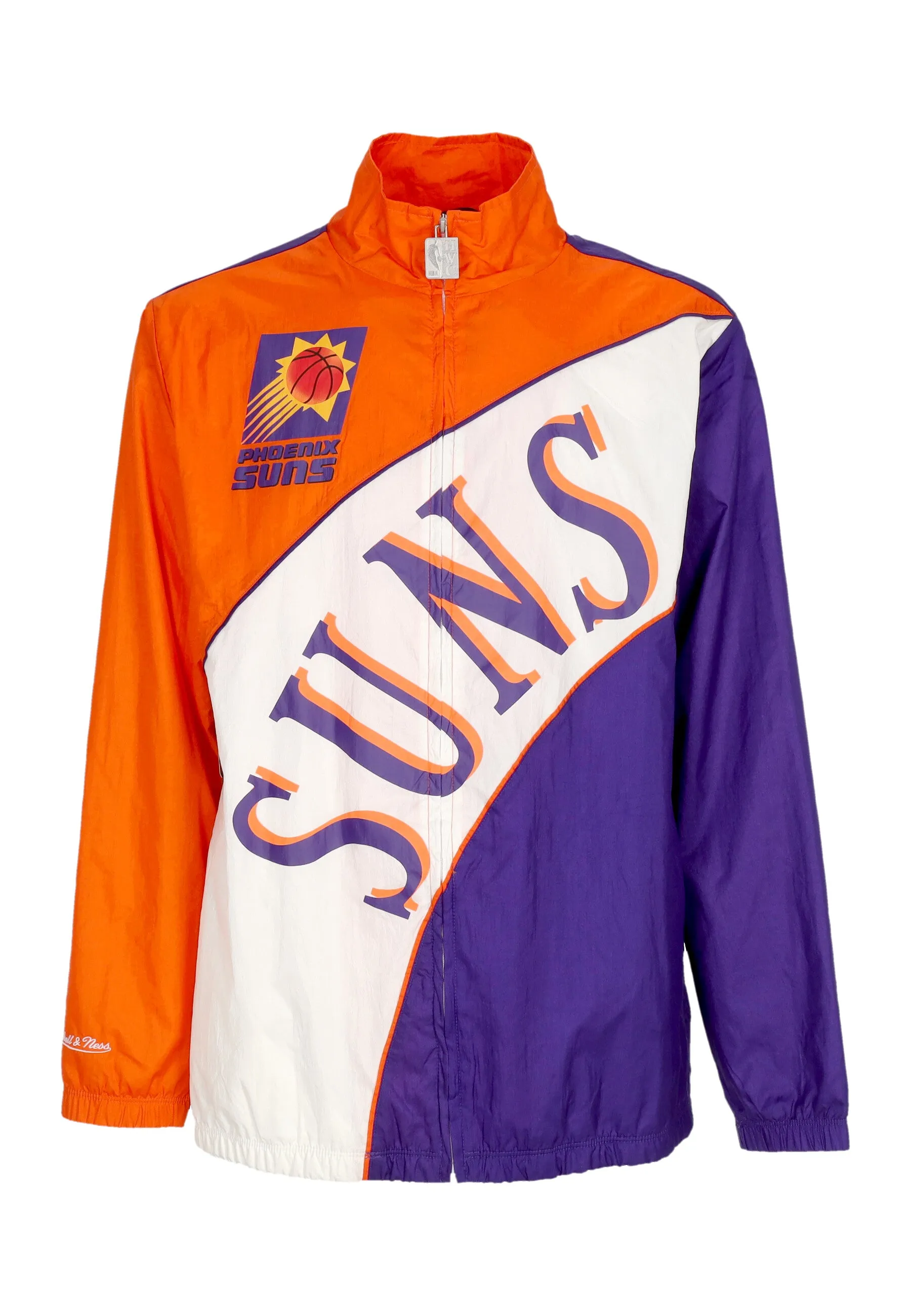 Giacca a Vento Uomo Nba Arched Retro Lined Windbreaker Phosun Purple/orange
