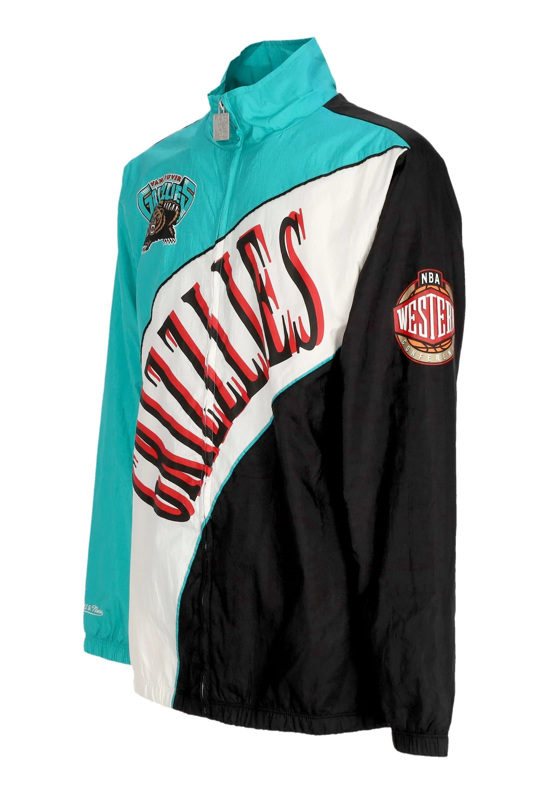 Giacca a Vento Uomo Nba Arched Retro Lined Windbreaker Vangri Multi/white