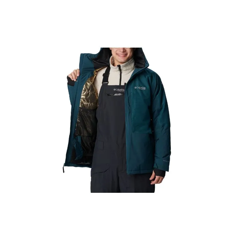 Giacca da sci impermeabile da uomo Columbia Highland Summit (Night Wave / Nero)