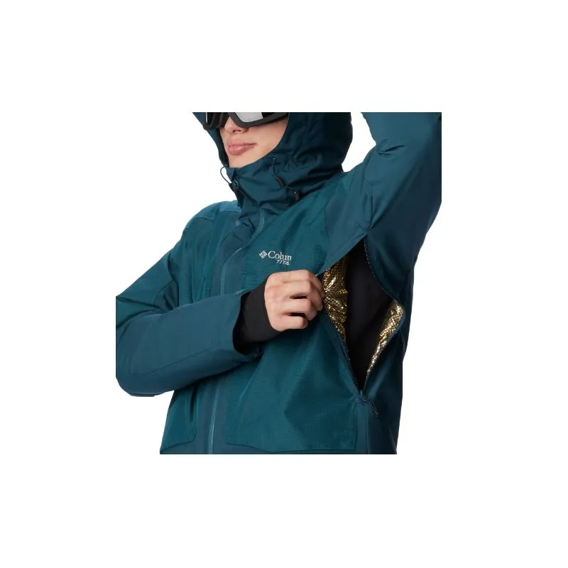 Giacca da sci impermeabile da uomo Columbia Highland Summit (Night Wave / Nero)