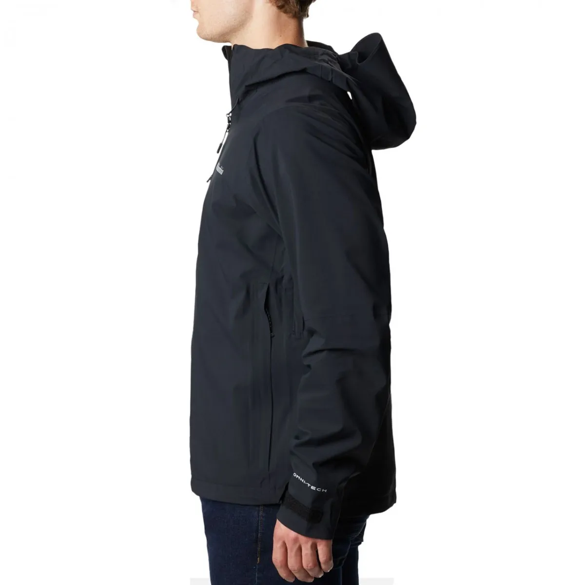 Giacca Impermeabile Ampli-Dry, Nero