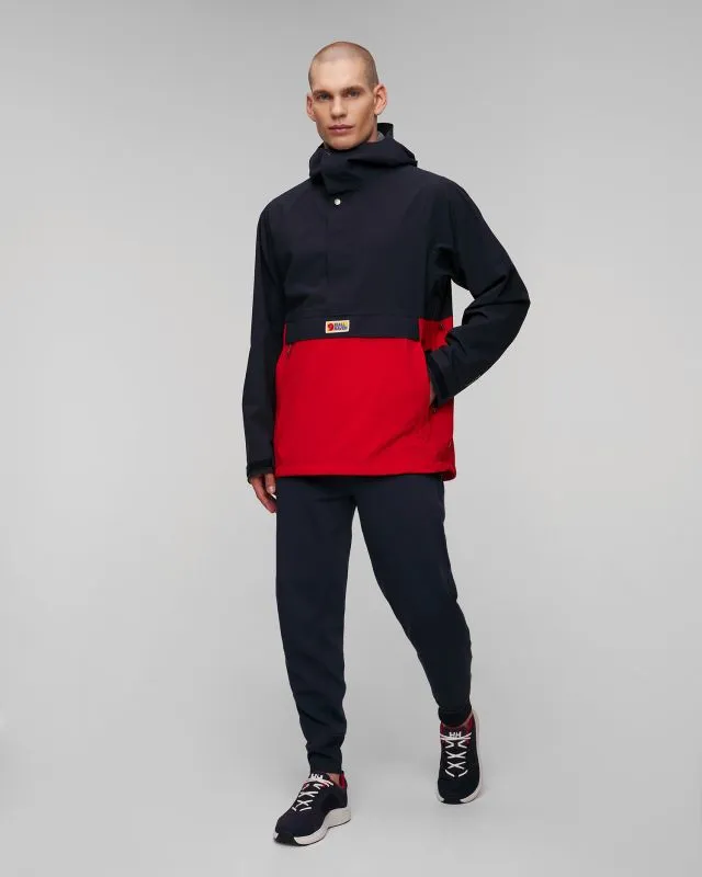 Giacca impermeabile blu scuro da uomo Fjallraven Vardag Hydratic Anorak M