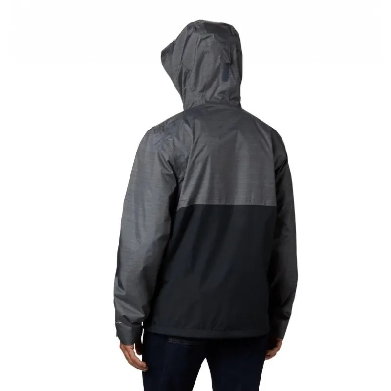 Giacca impermeabile Columbia Inner Limits II (nero, Graphite heather) Uomo