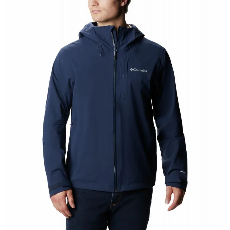 Giacca impermeabile Columbia Omni-tech Ampli-dry Sh (Collegiate Navy) Uomo
