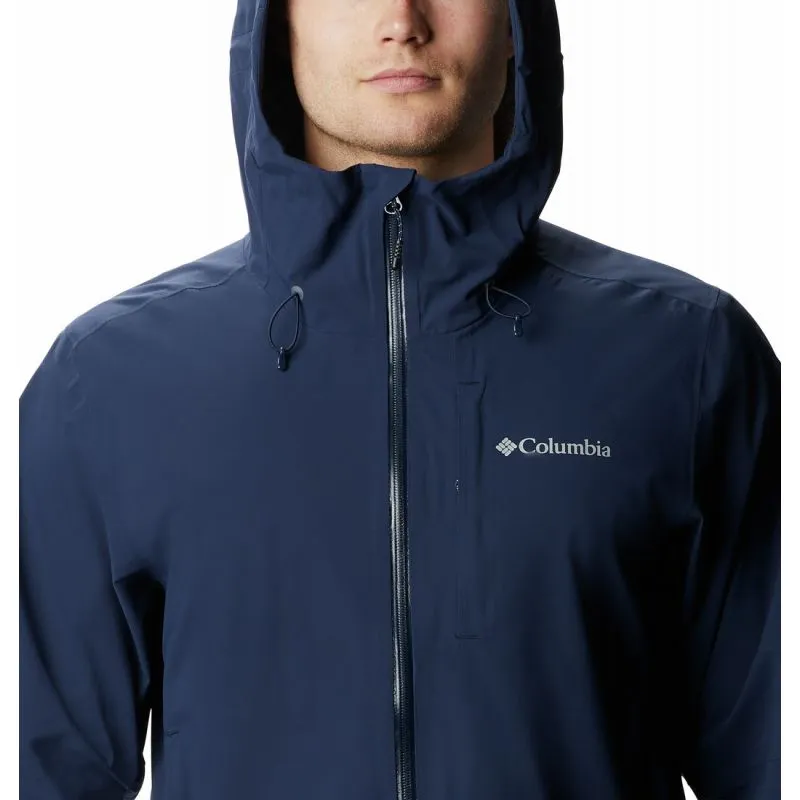 Giacca impermeabile Columbia Omni-tech Ampli-dry Sh (Collegiate Navy) Uomo