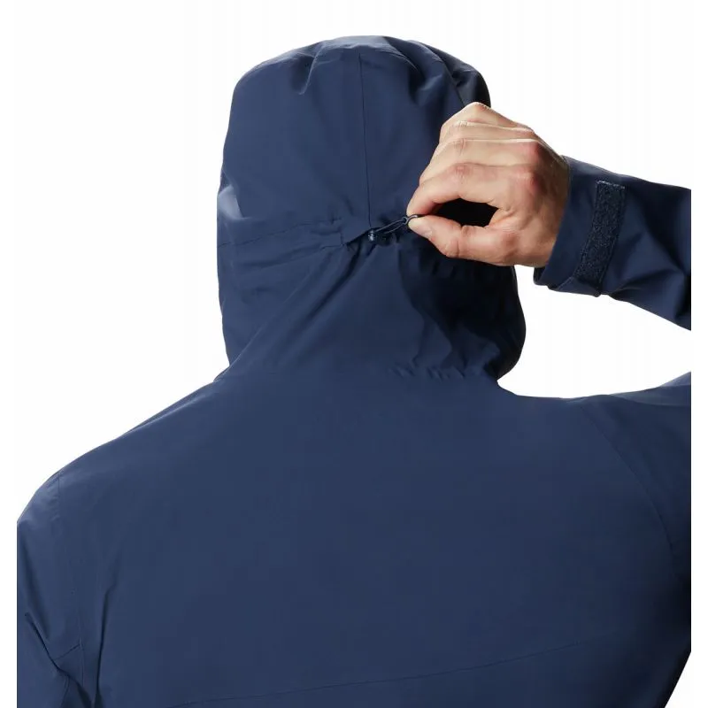 Giacca impermeabile Columbia Omni-tech Ampli-dry Sh (Collegiate Navy) Uomo