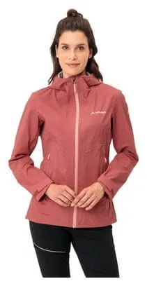 Giacca impermeabile da donna Vaude Croz 3L III Red