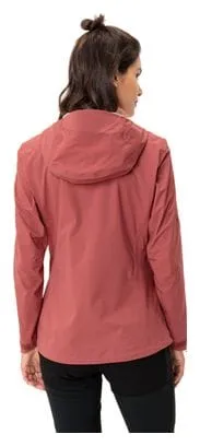 Giacca impermeabile da donna Vaude Croz 3L III Red