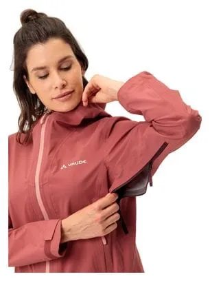 Giacca impermeabile da donna Vaude Croz 3L III Red