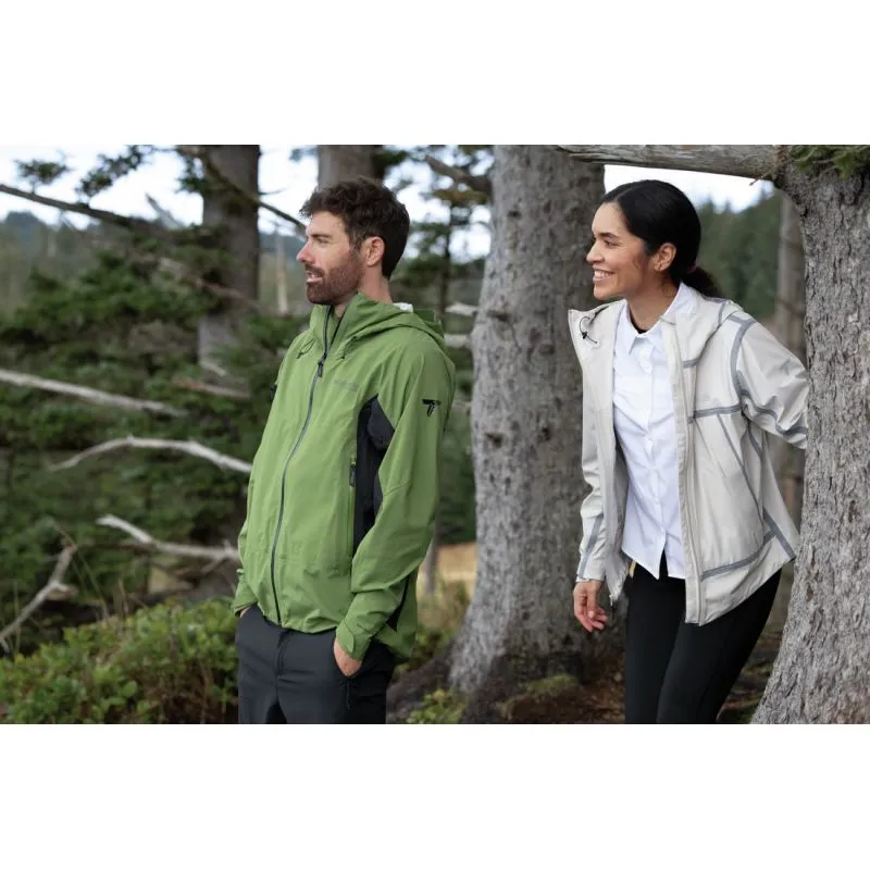 Giacca impermeabile da uomo Columbia Mazama Trail™ Shell (Canteen, Nero)