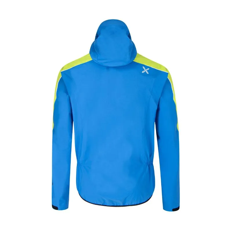 Giacca impermeabile da uomo MONTURA Magic 2.0 Jacket (Celeste/Verde Lime)