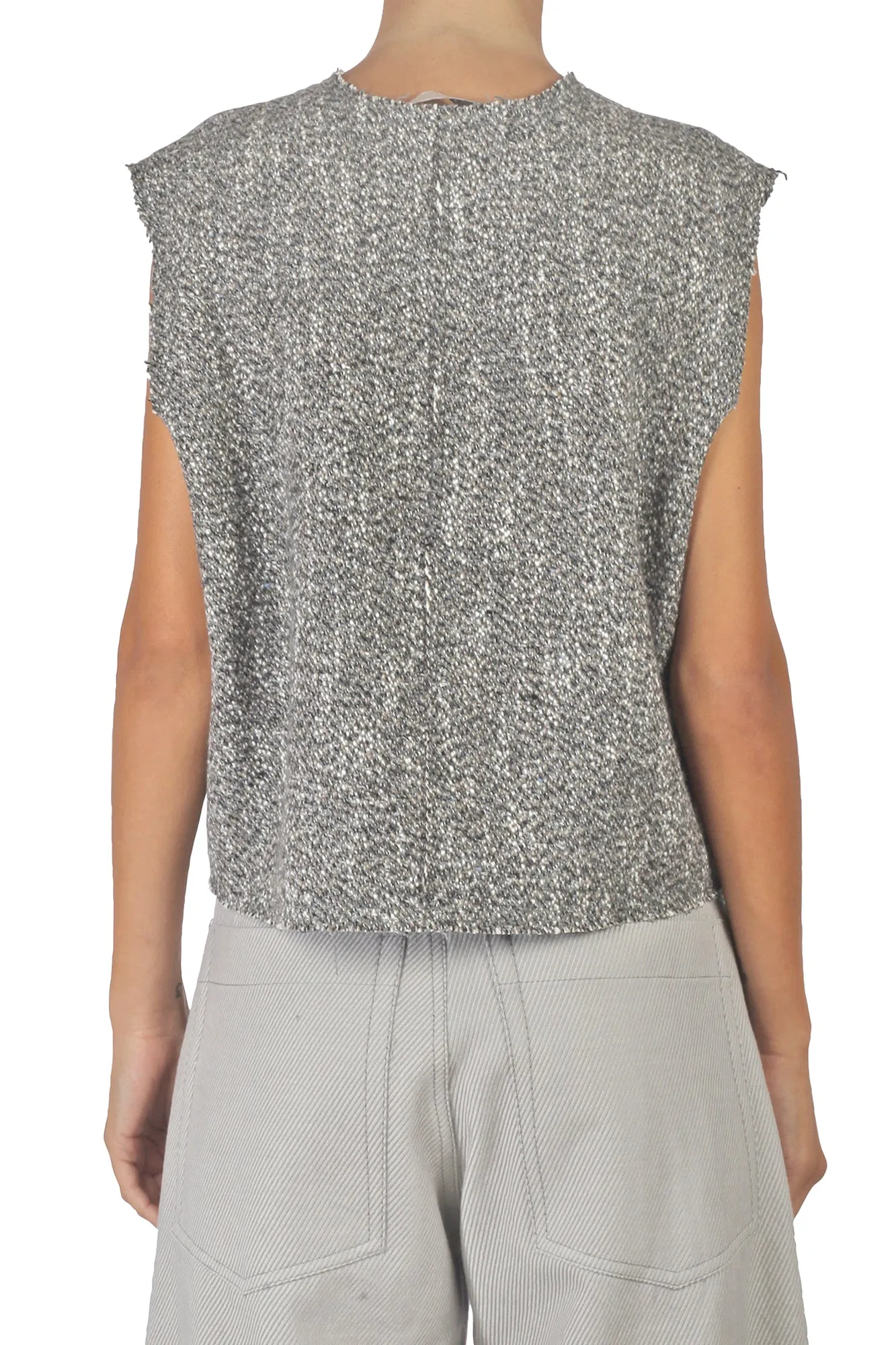 Gilet - 440937 - Beige/Grigio